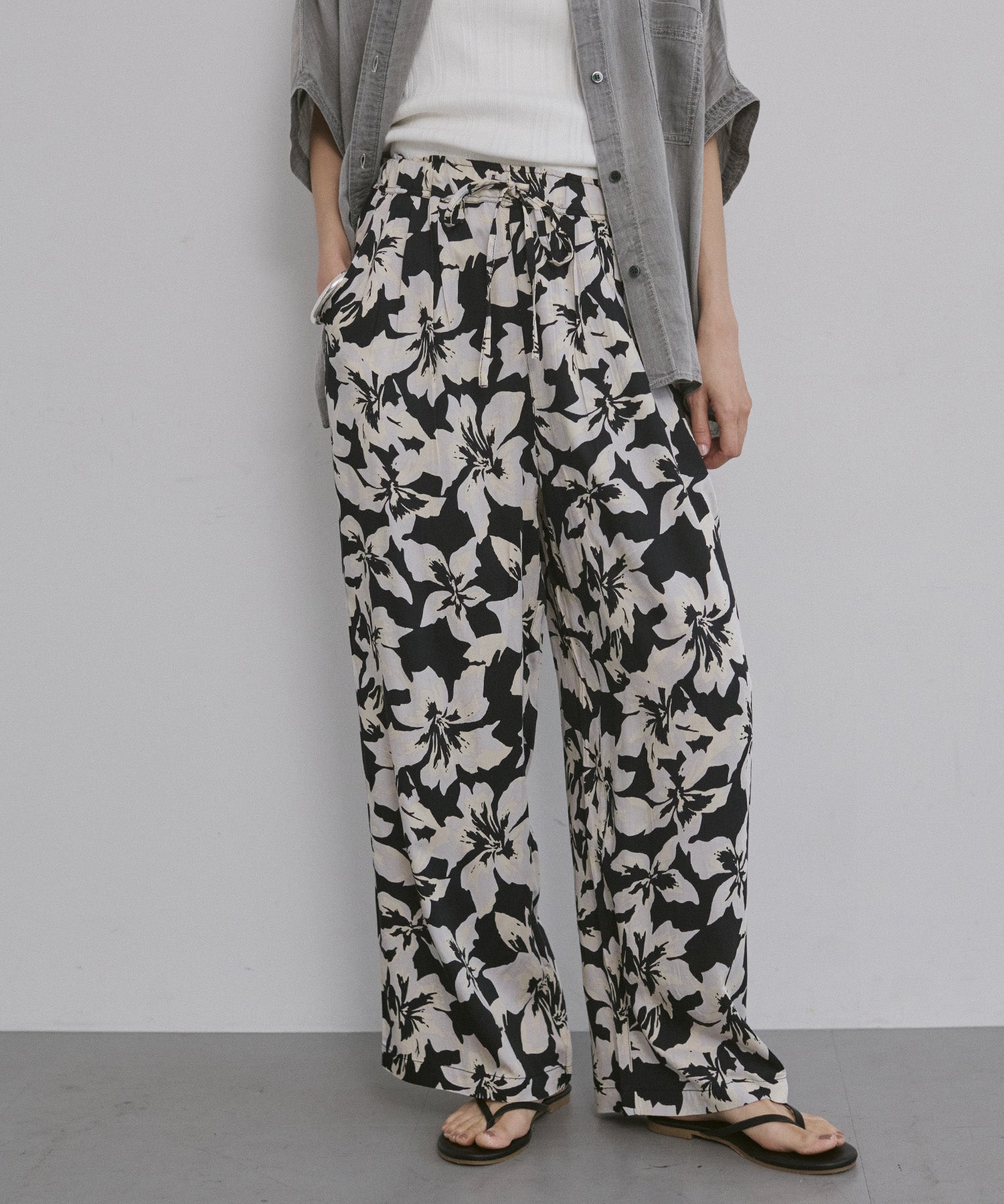 PRINTED EASY PANTS