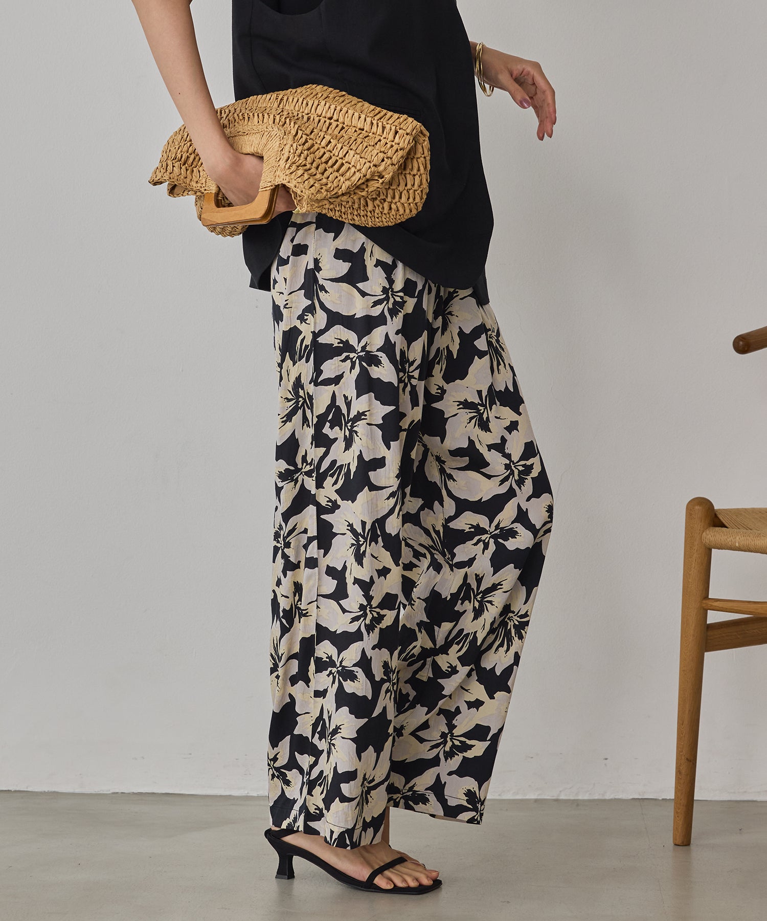 PRINTED EASY PANTS