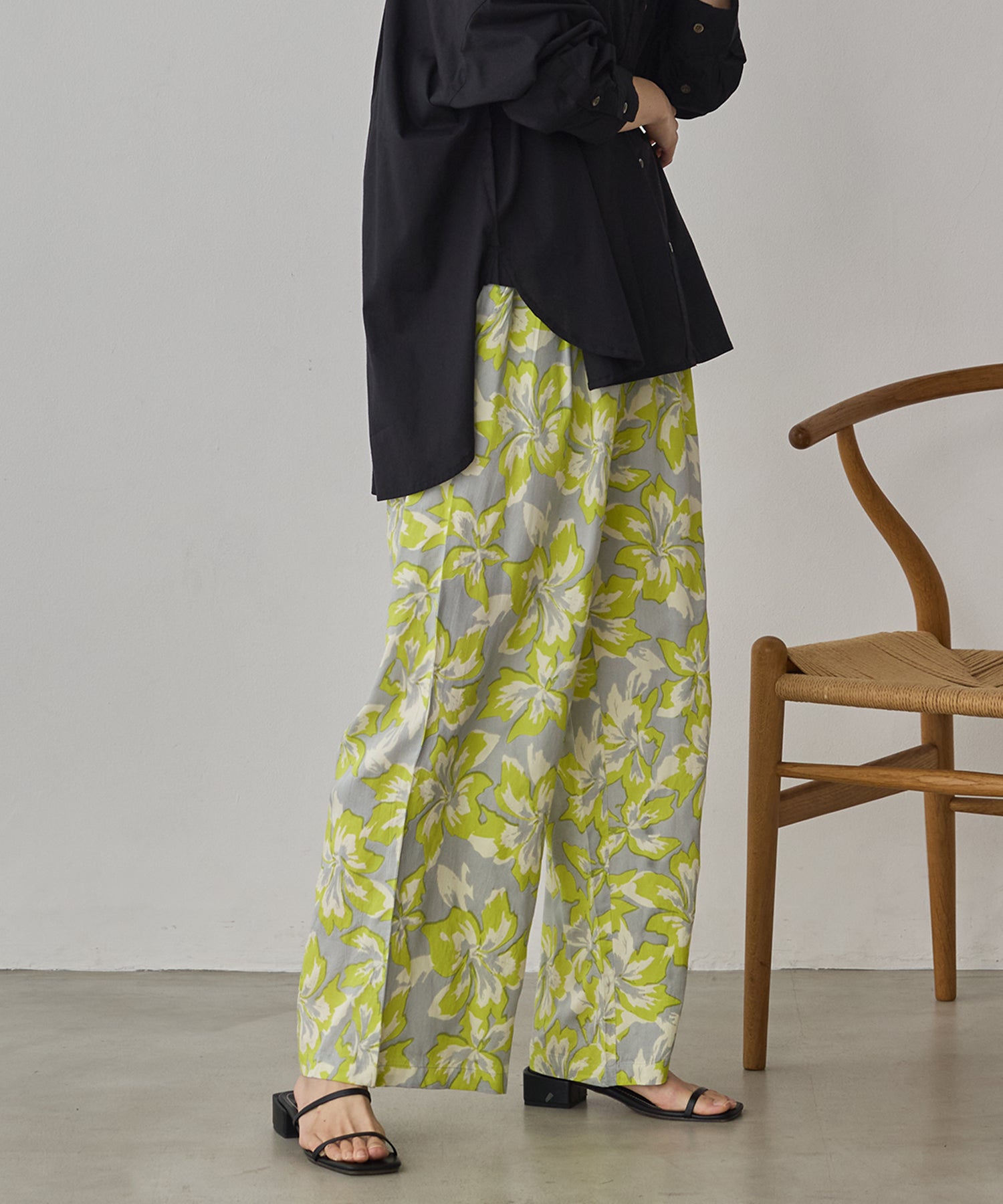 PRINTED EASY PANTS