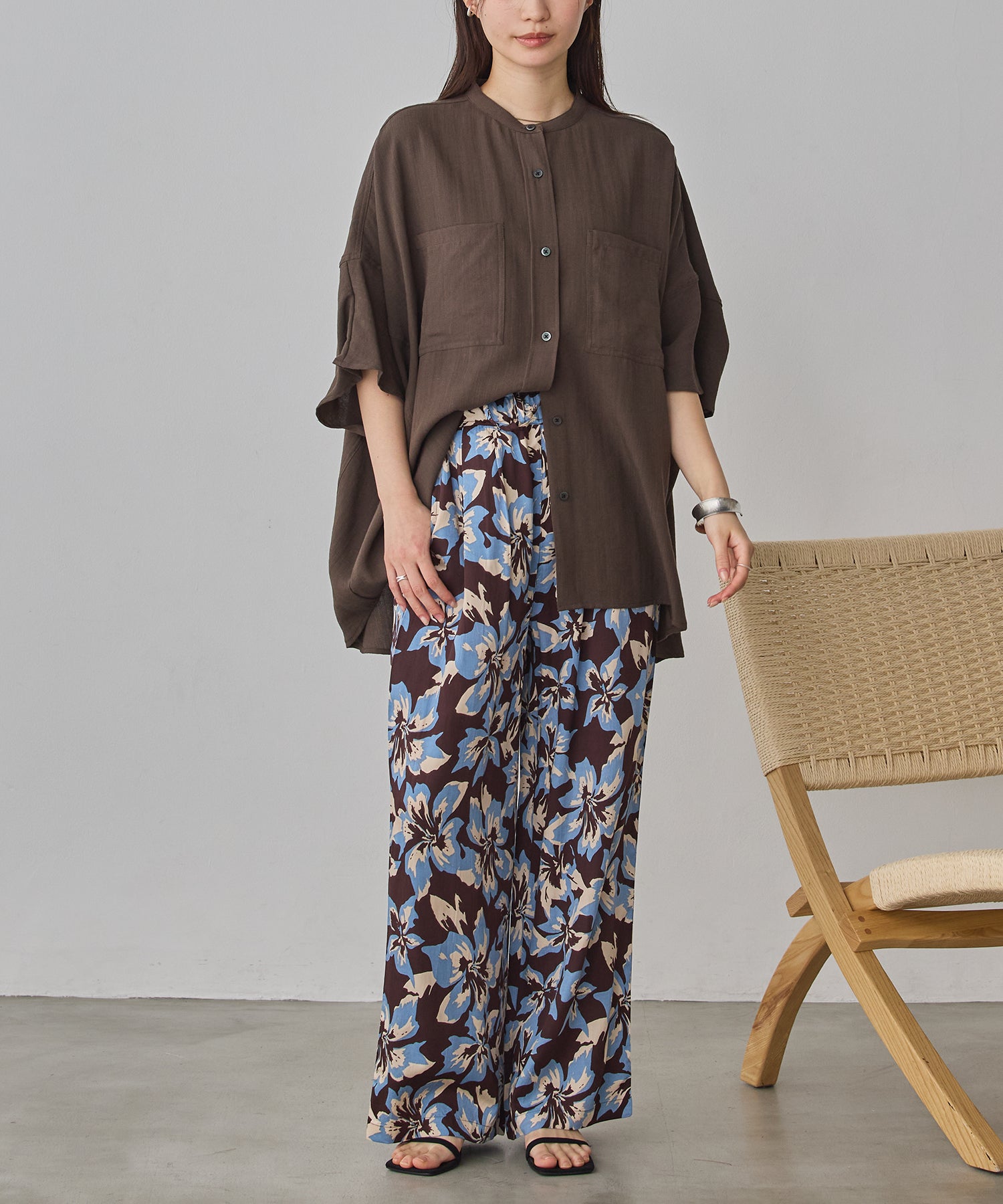 PRINTED EASY PANTS