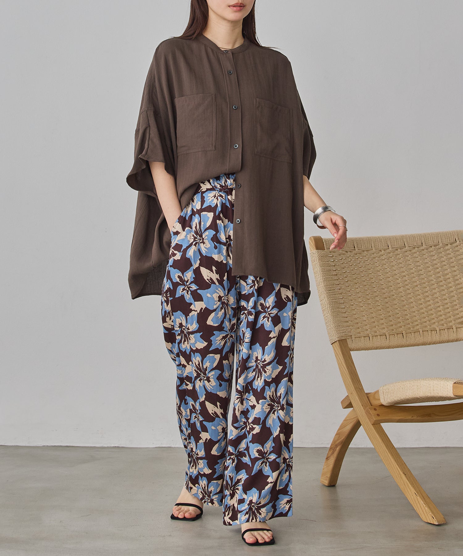 PRINTED EASY PANTS
