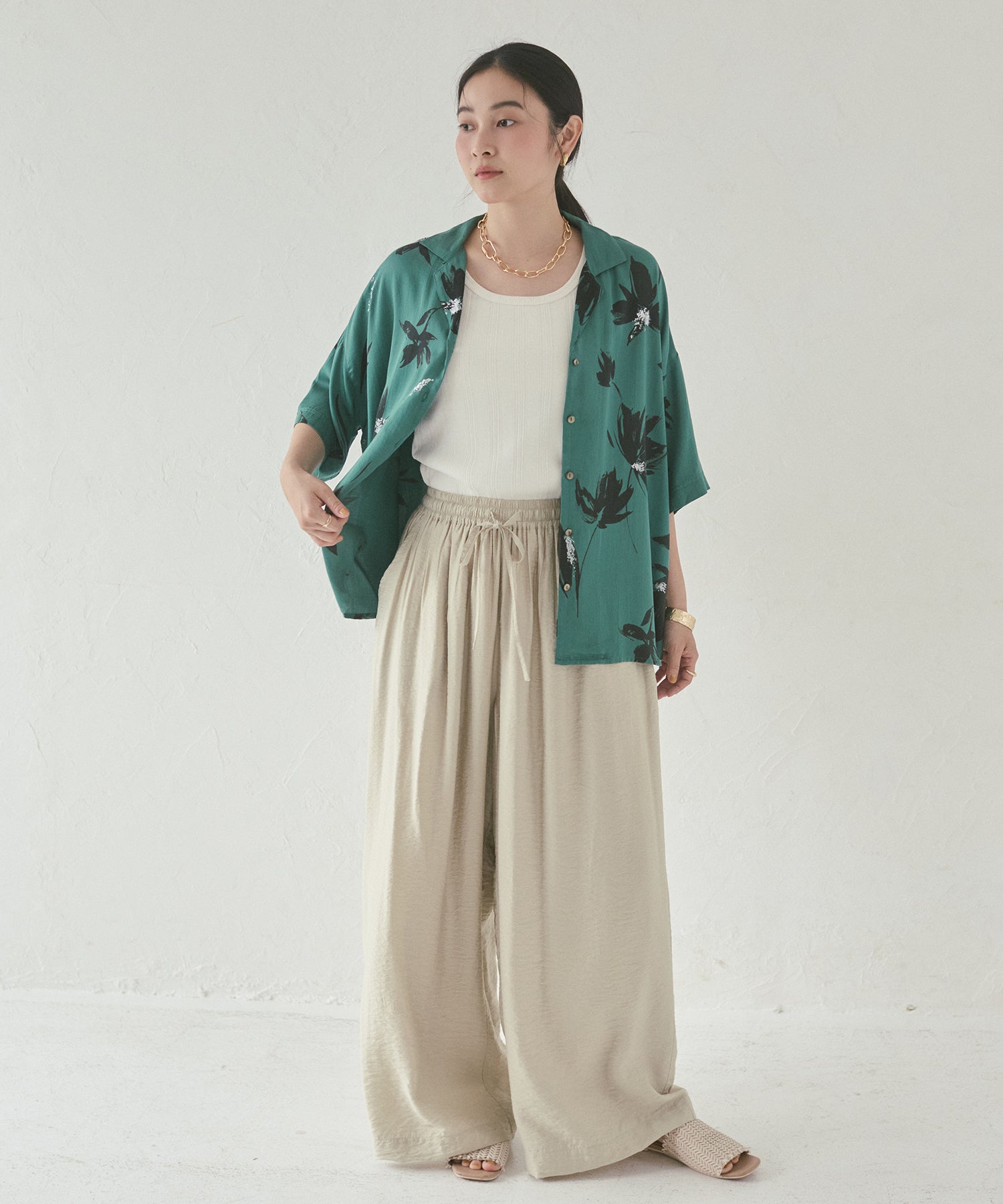 PARACHUTE FABRIC EASY PANTS