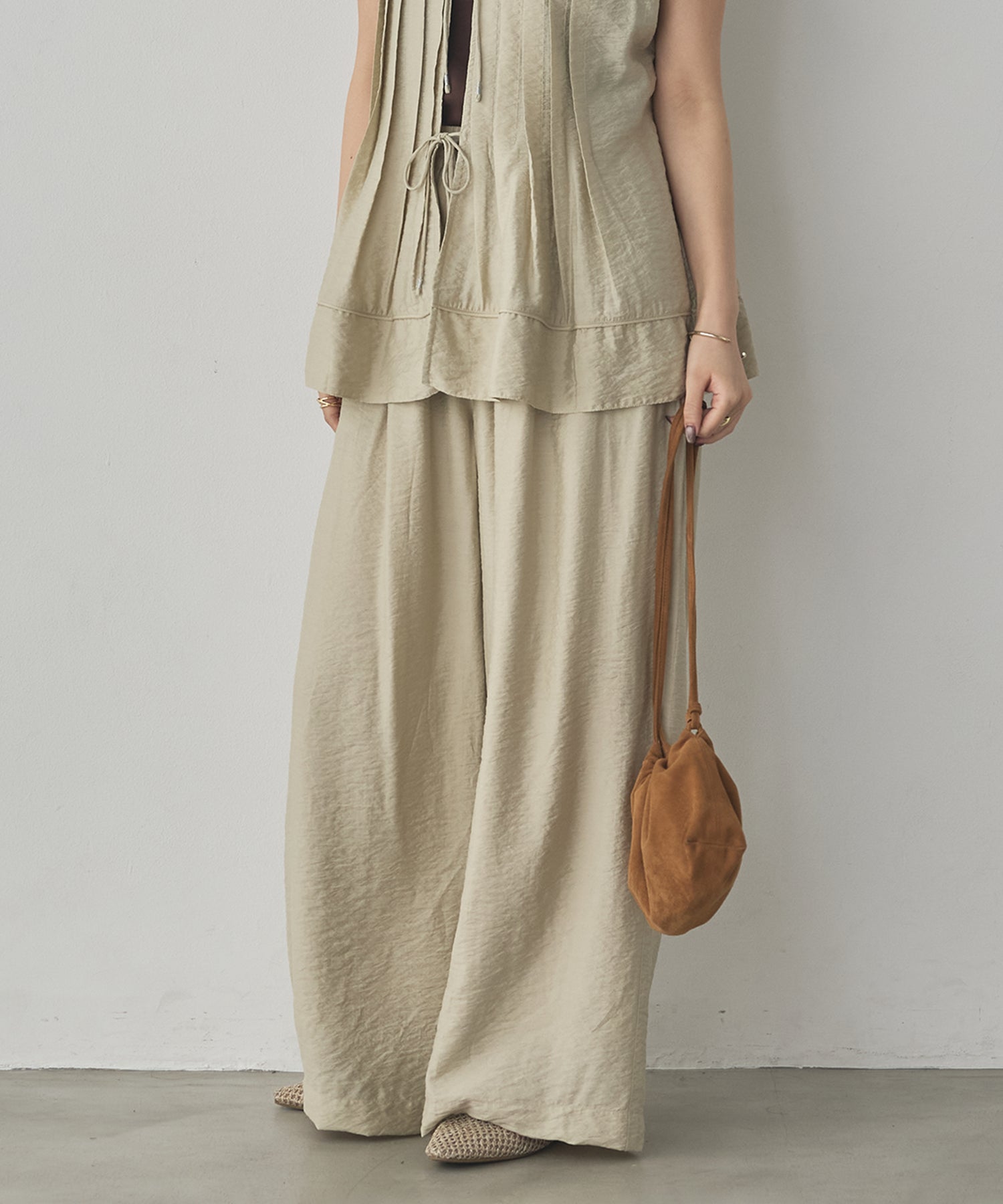 PARACHUTE FABRIC EASY PANTS