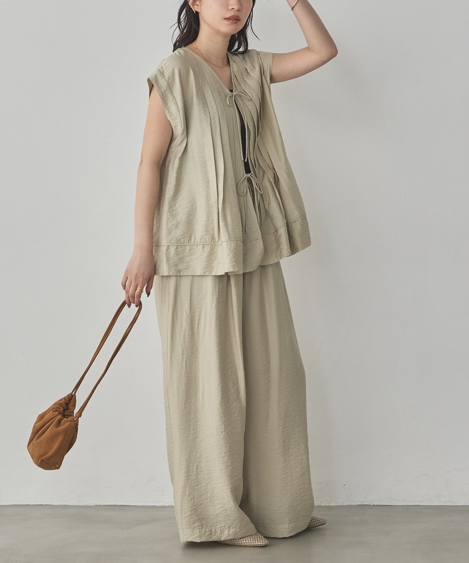 PARACHUTE FABRIC EASY PANTS