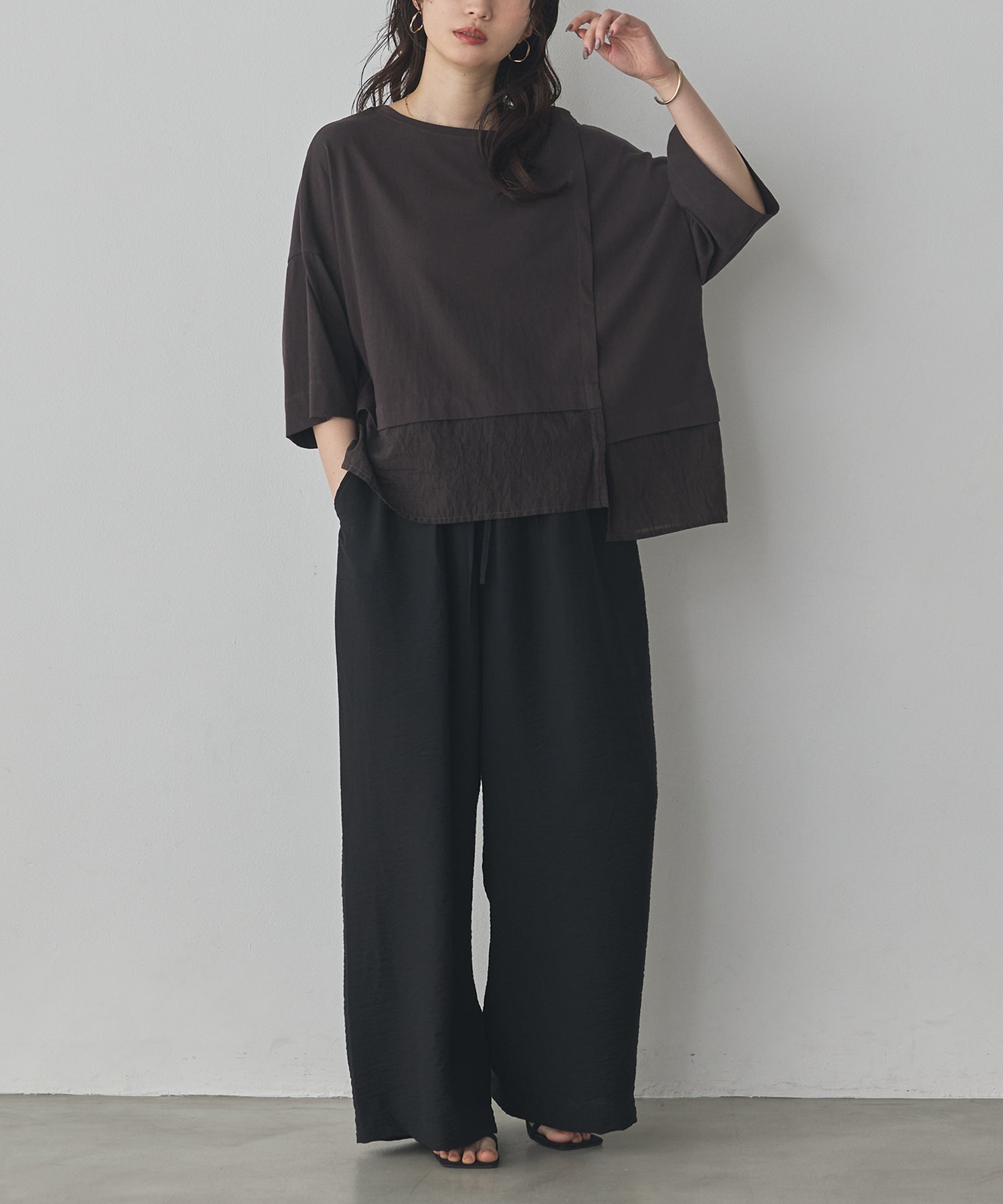 PARACHUTE FABRIC EASY PANTS