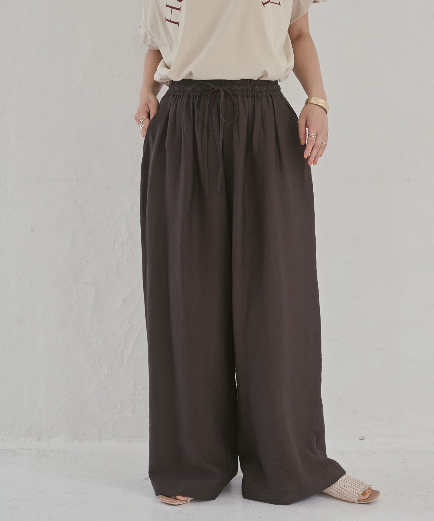 PARACHUTE FABRIC EASY PANTS
