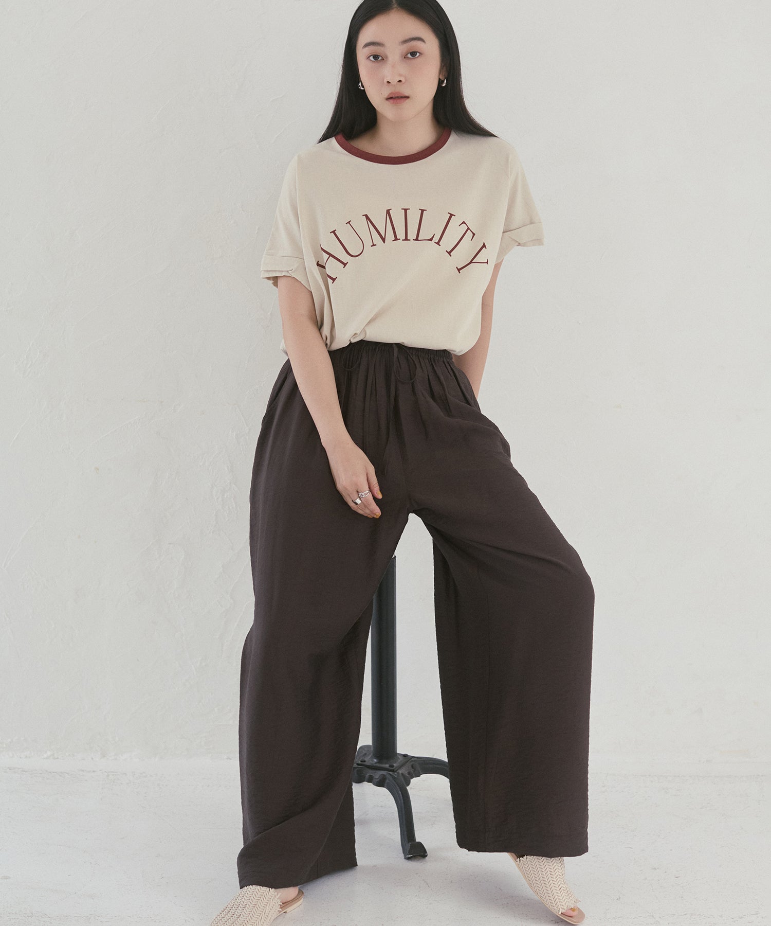 PARACHUTE FABRIC EASY PANTS