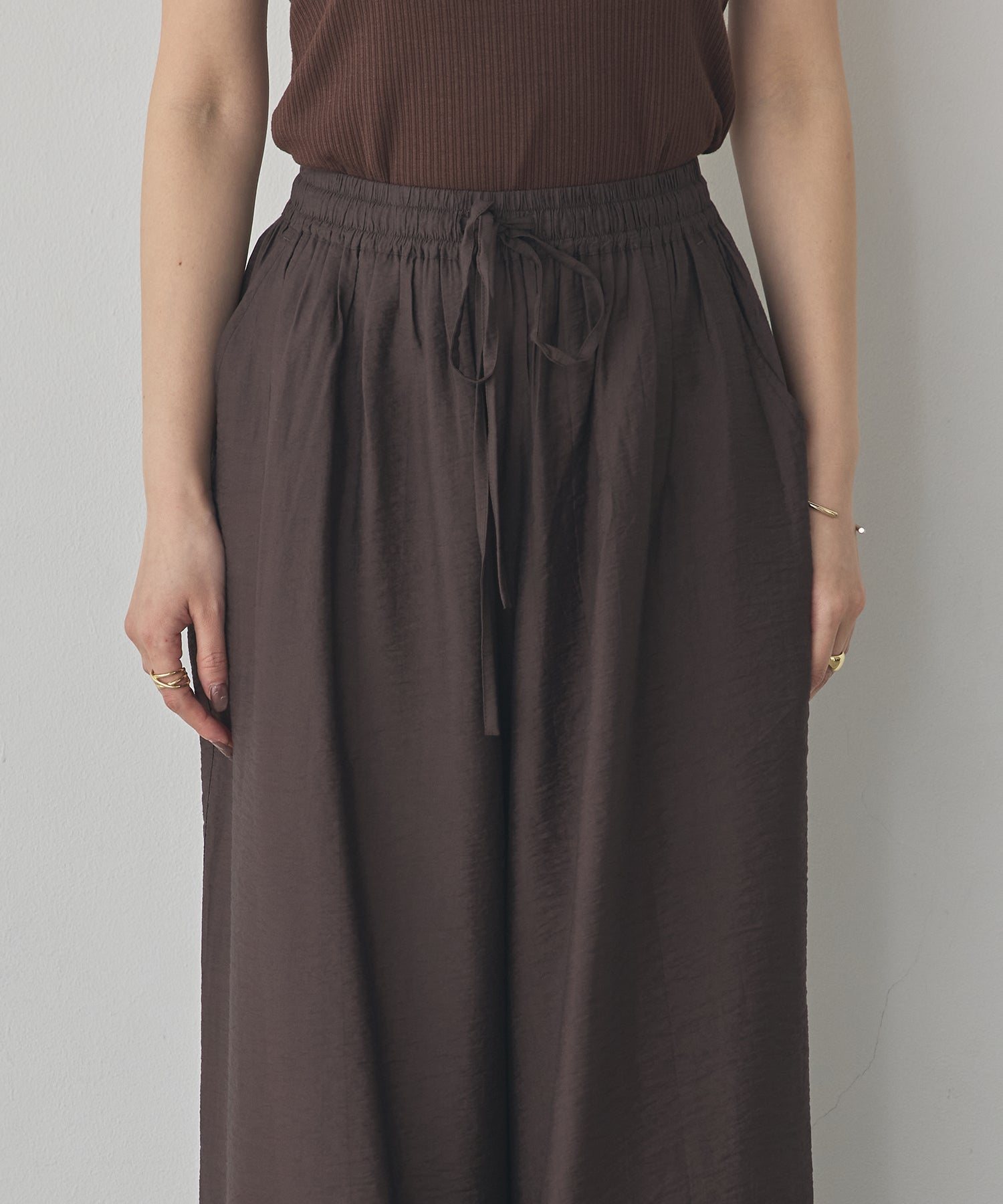 PARACHUTE FABRIC EASY PANTS