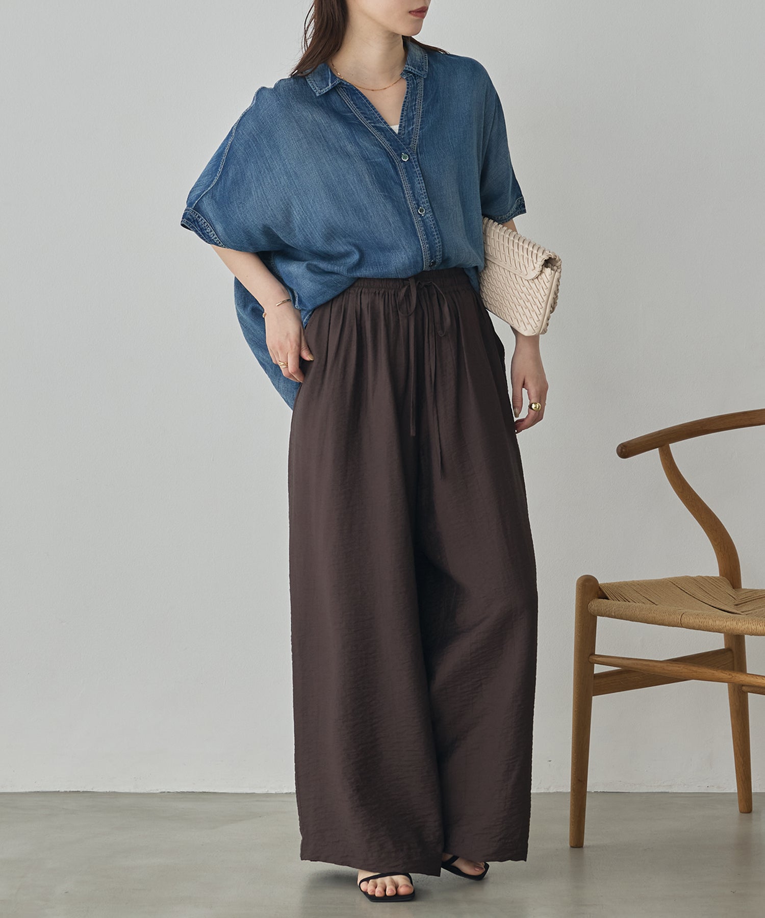 PARACHUTE FABRIC EASY PANTS