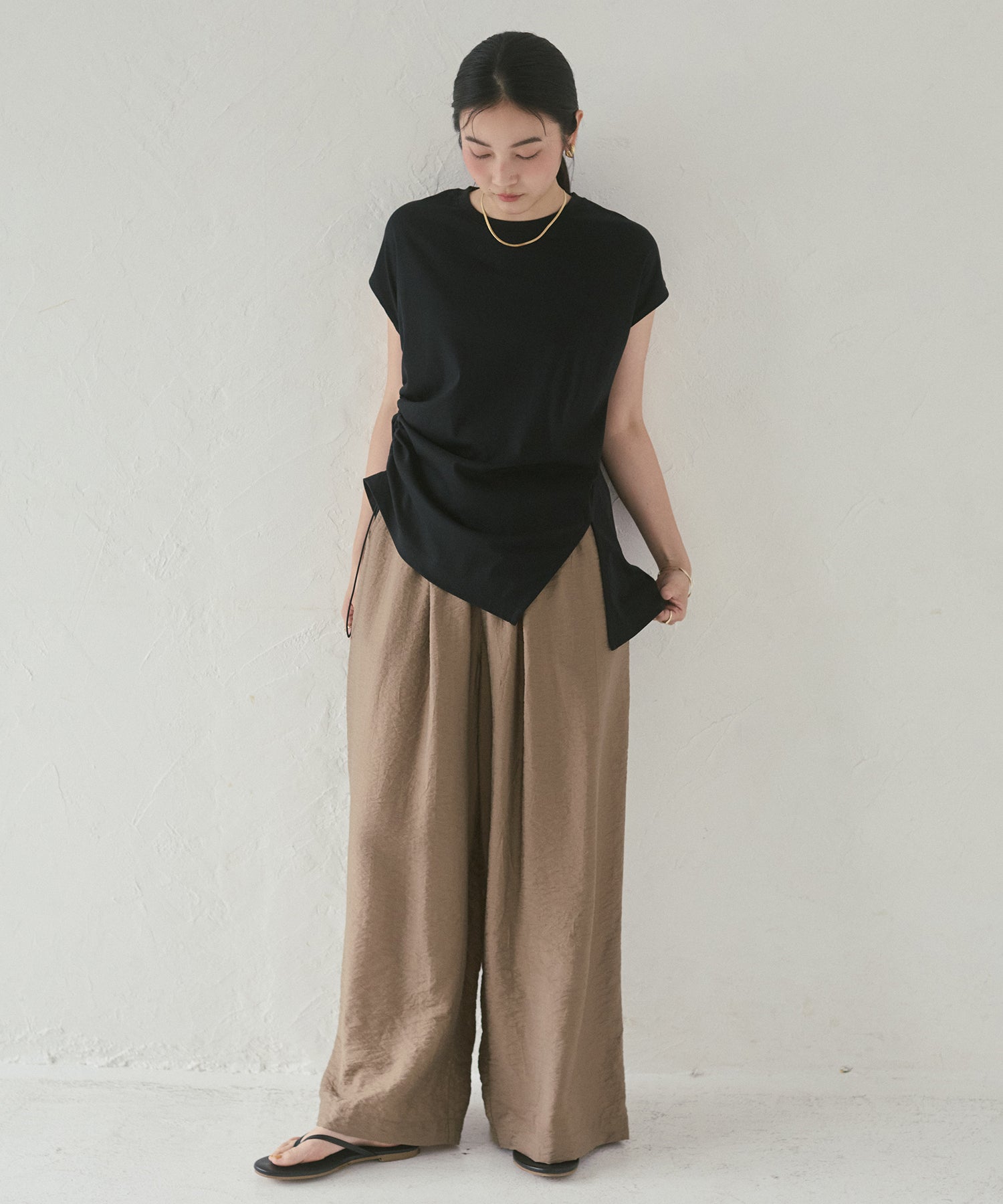 PARACHUTE FABRIC EASY PANTS