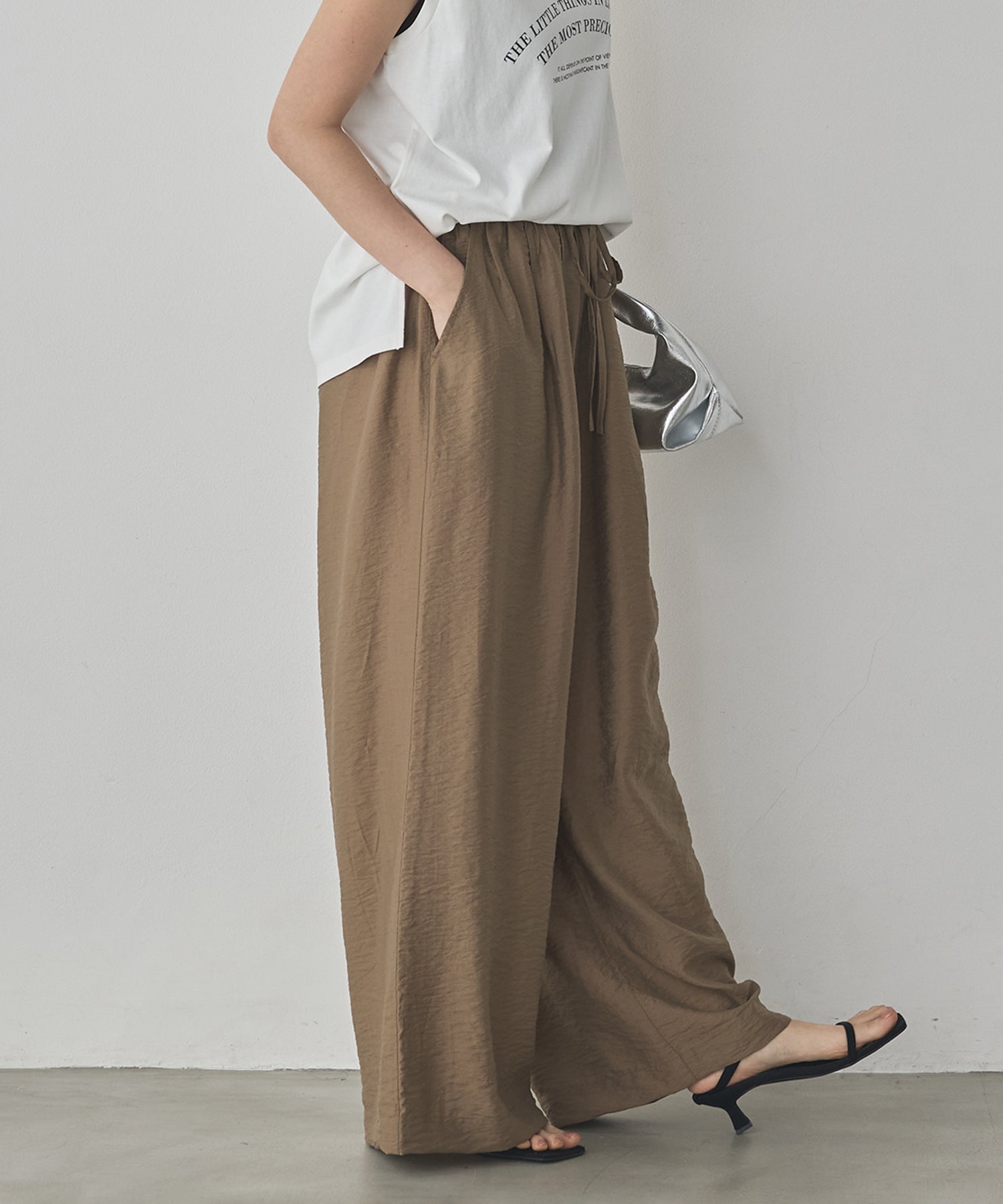 PARACHUTE FABRIC EASY PANTS
