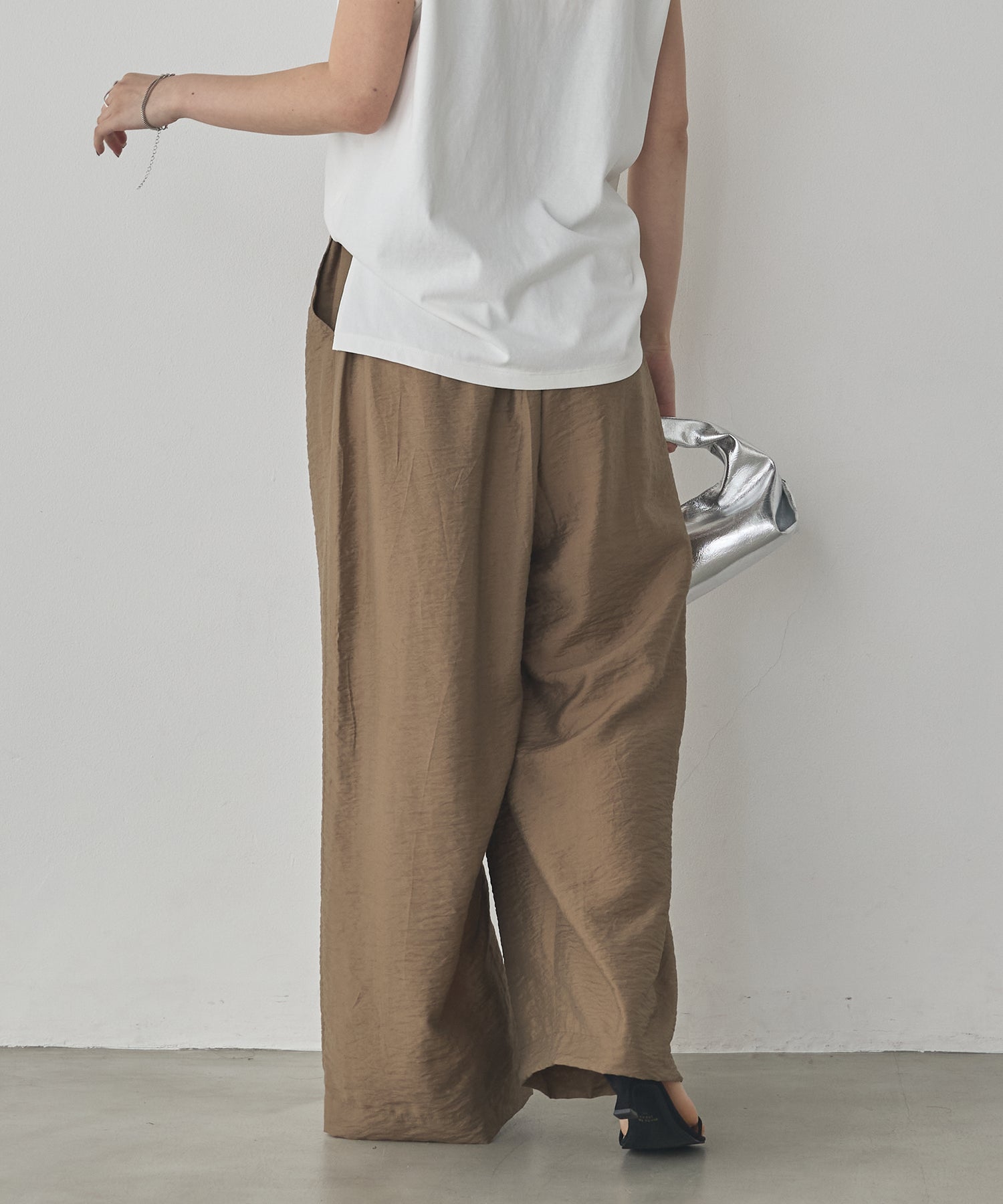 PARACHUTE FABRIC EASY PANTS