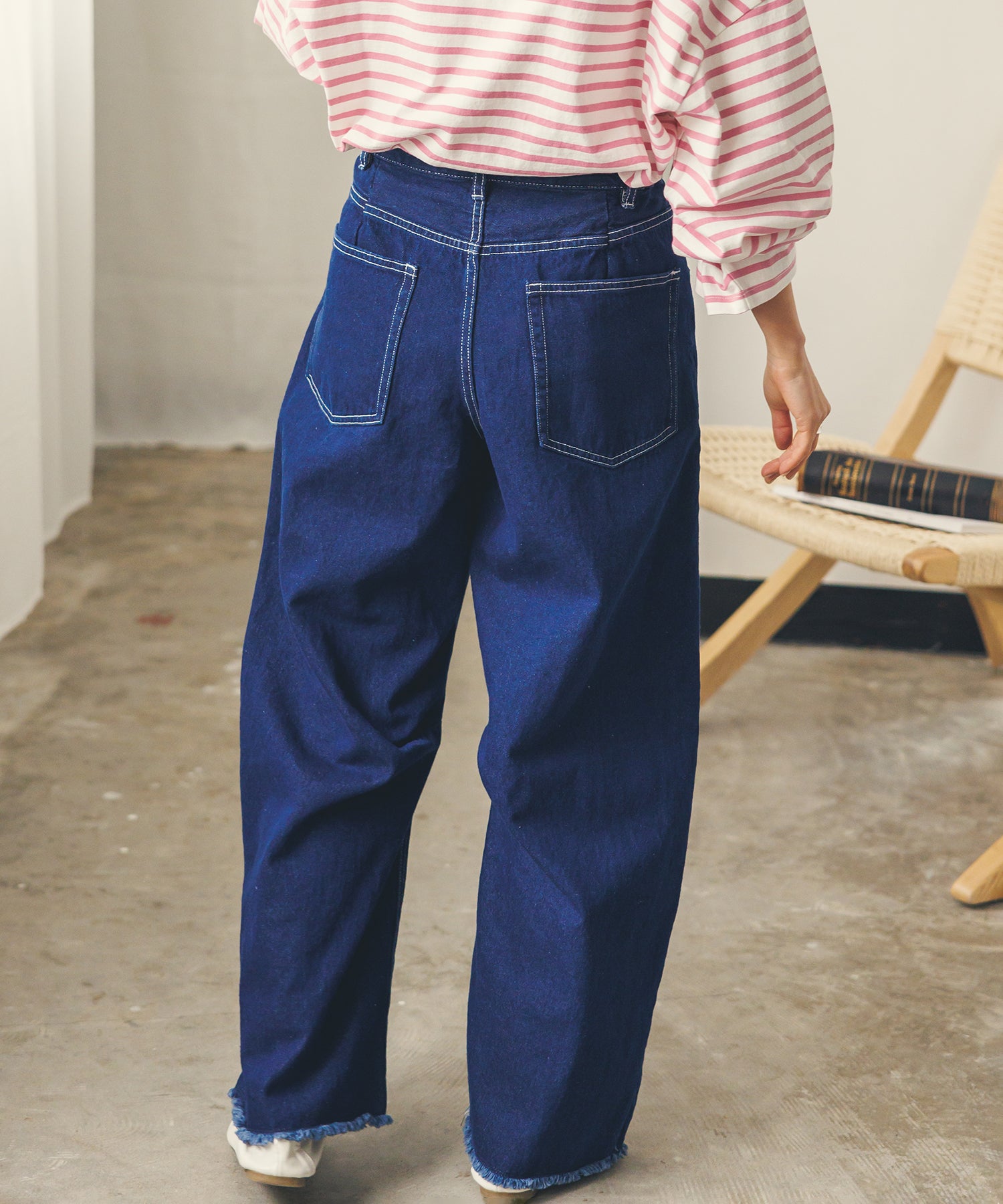 FLANNEL CURVY PANTS 38 フランネルカービーパンツ L'Appartement アパルトモン ｜Yahoo!フリマ（旧PayPayフリマ）