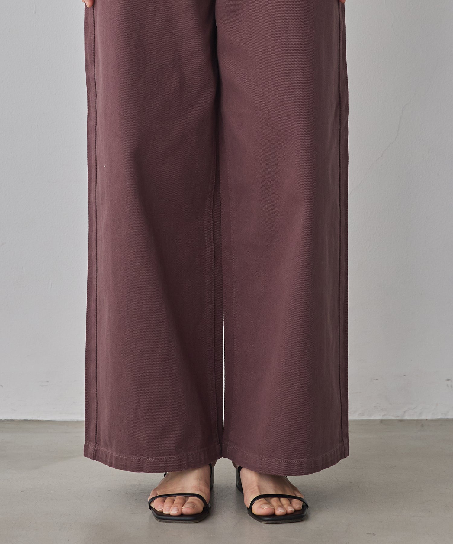 DENIM/TWILL BUGGY PANTS