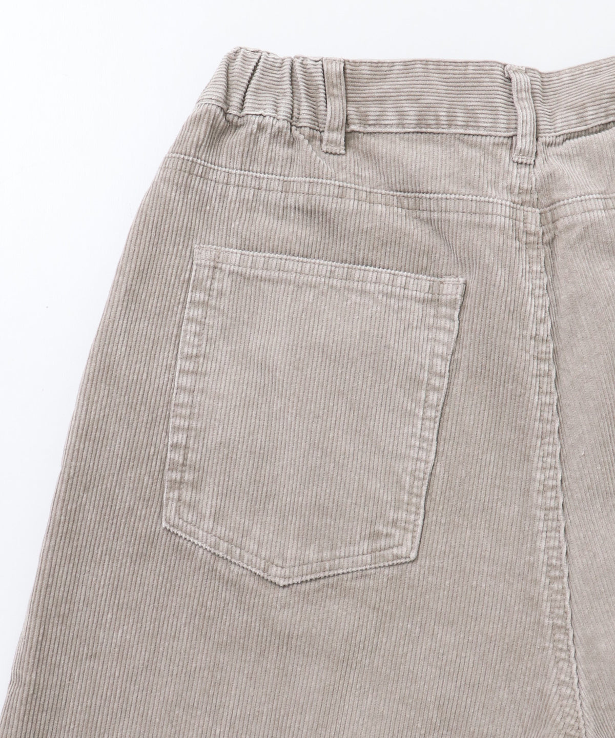 CORDUROY WIDE-LEG PANTS