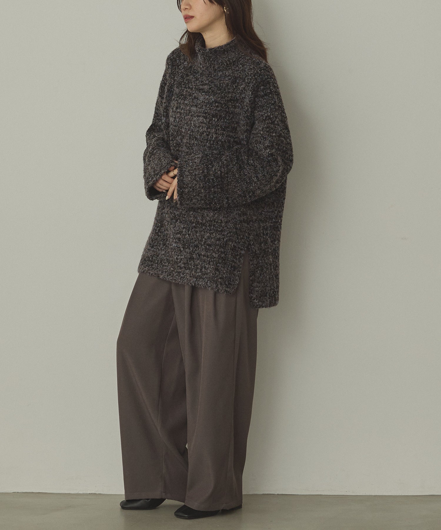 POLY TWILL CURVY PANTS