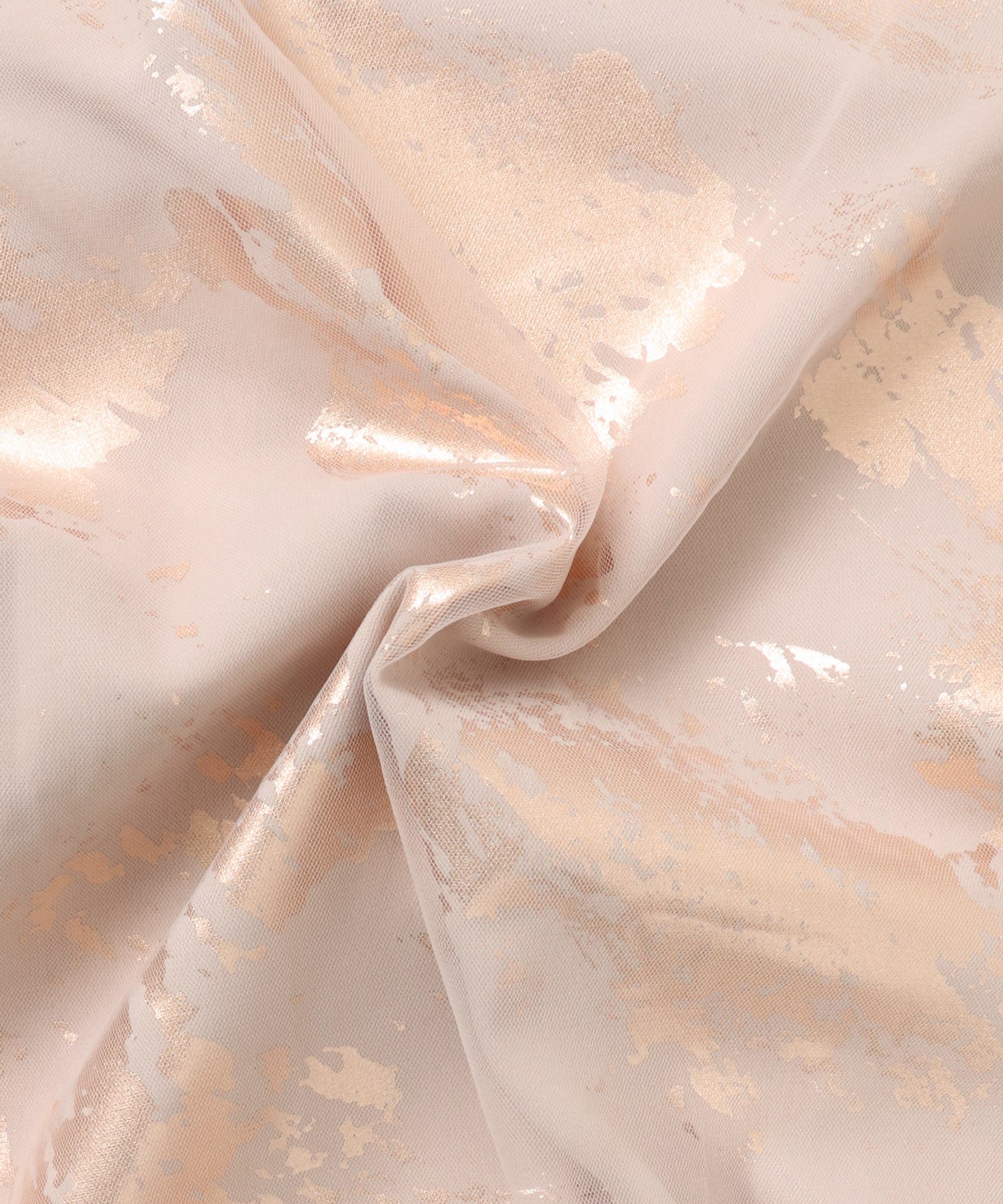 GEORGETTE FOIL PRINT TULLE LAYERED PANTS
