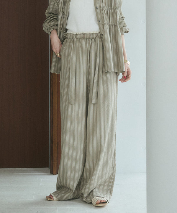 Striped Easy Pants