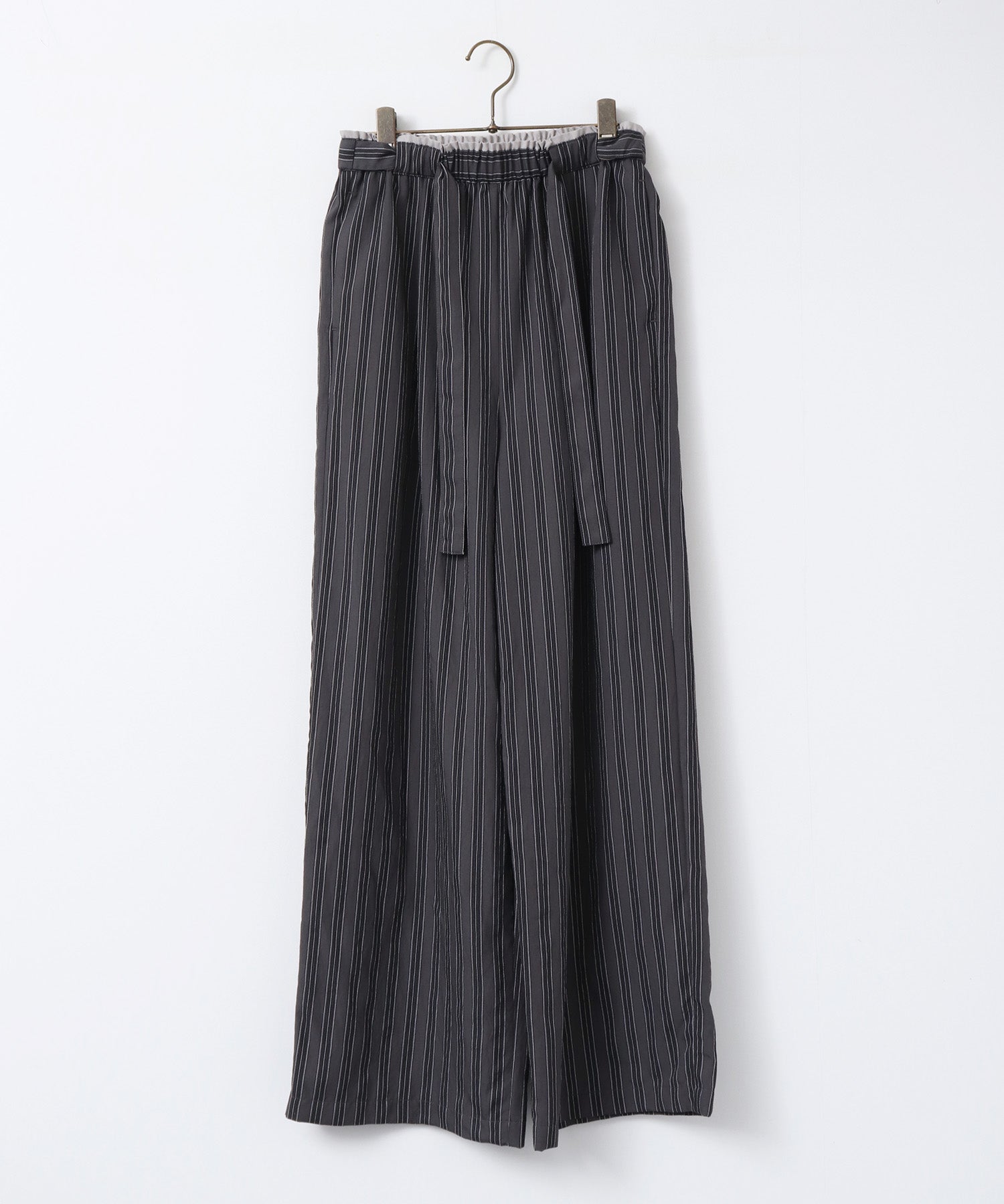 ストライプ イージーパンツ