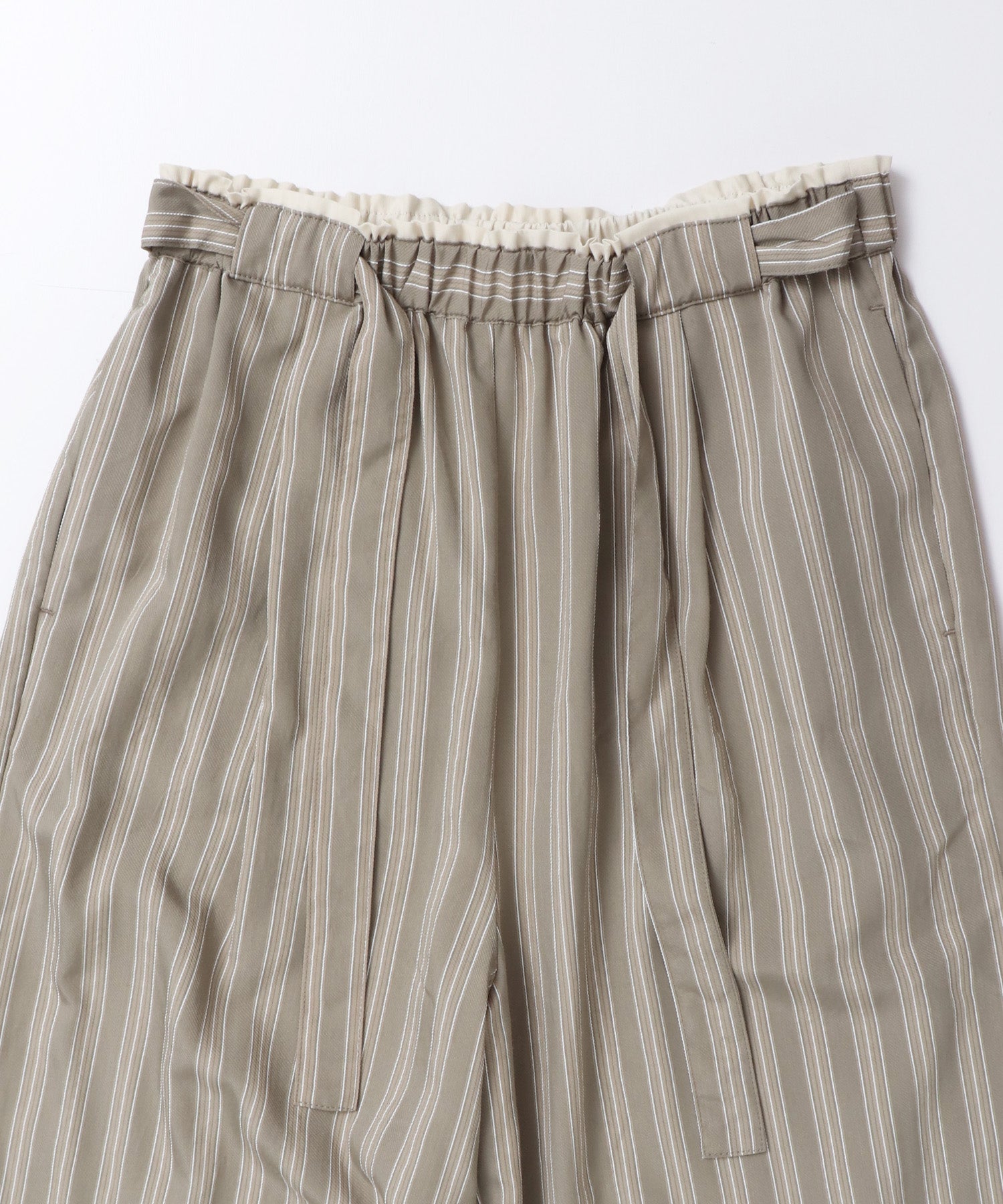 ストライプ イージーパンツ