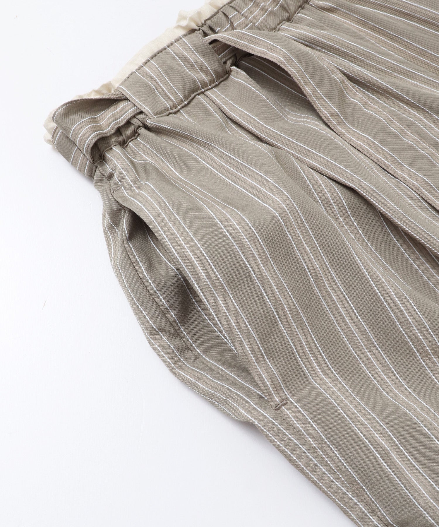 ストライプ イージーパンツ