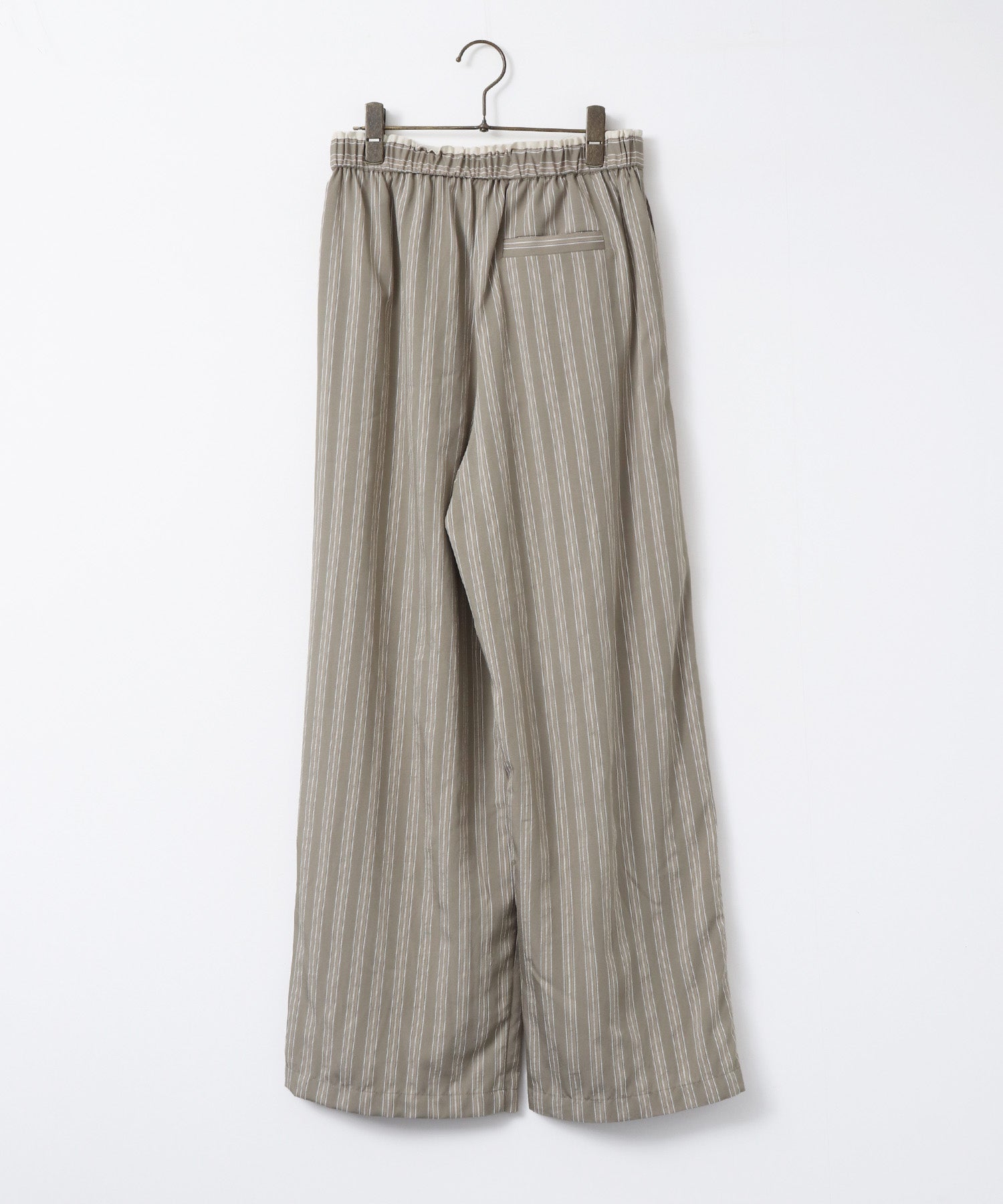 ストライプ イージーパンツ