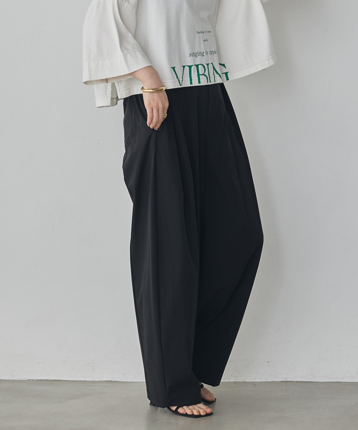 [ICE TOUCH] COCOON PANTS
