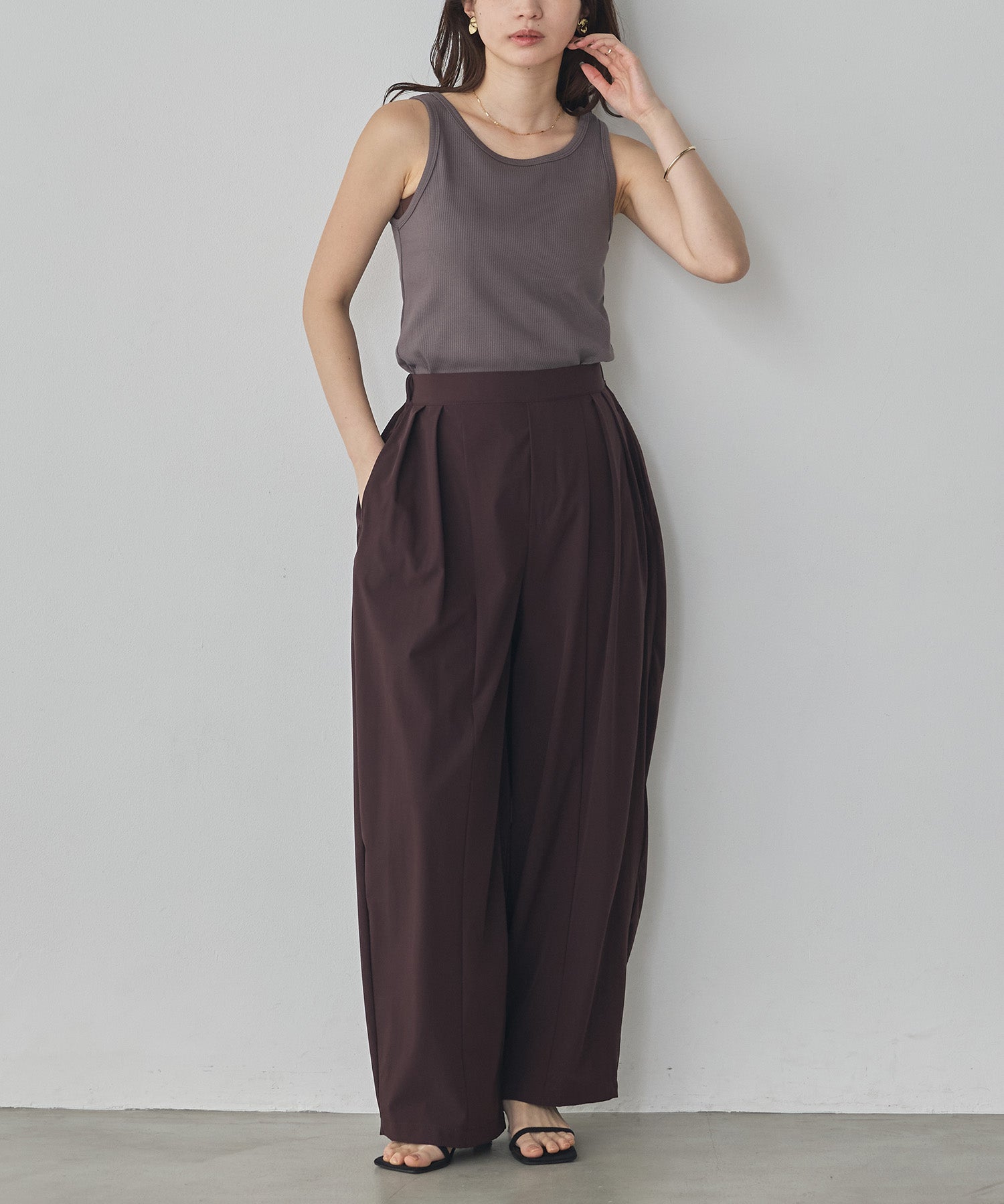 [ICE TOUCH] COCOON PANTS