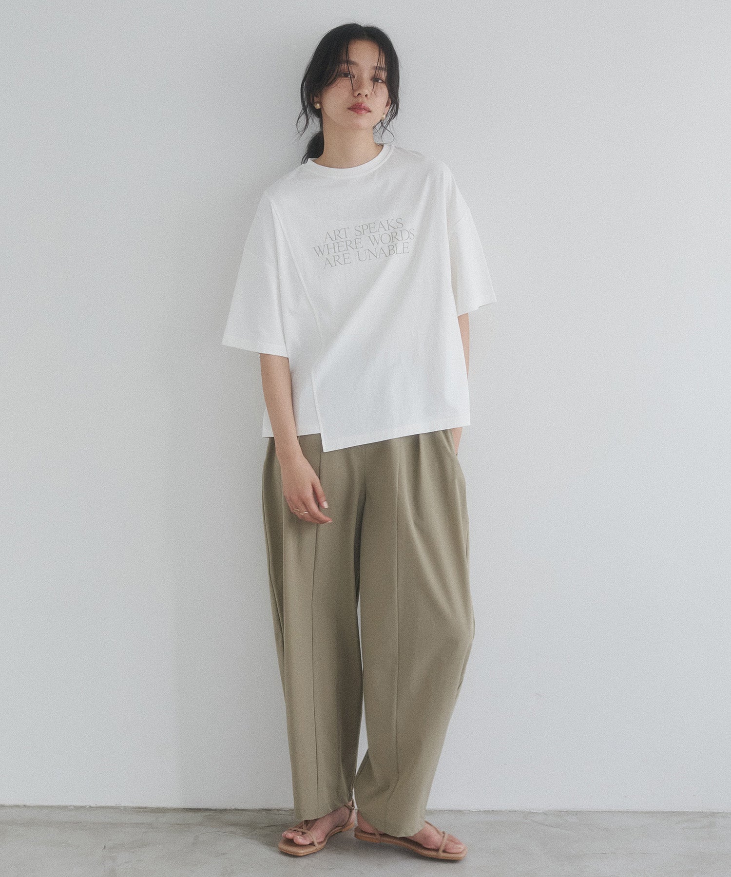 [ICE TOUCH] COCOON PANTS