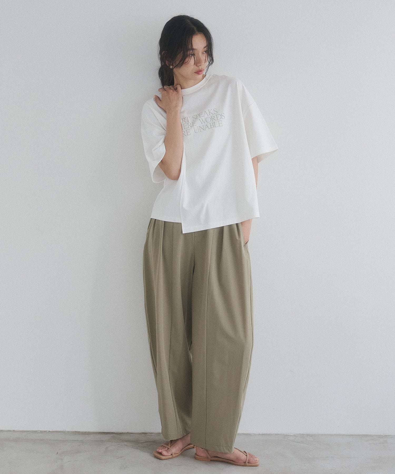 [ICE TOUCH] COCOON PANTS
