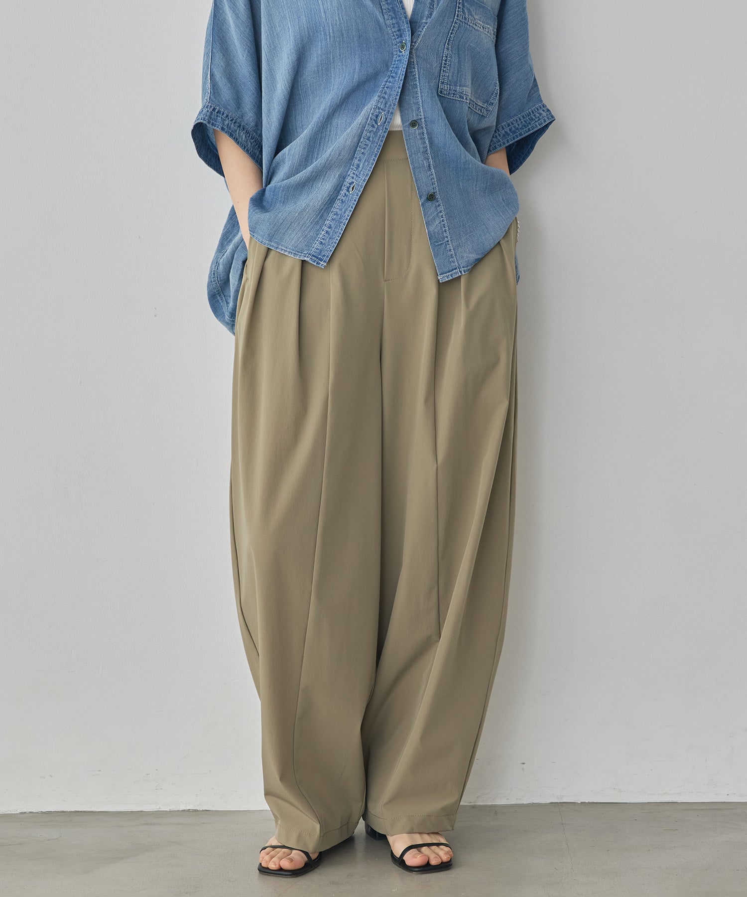 [ICE TOUCH] COCOON PANTS