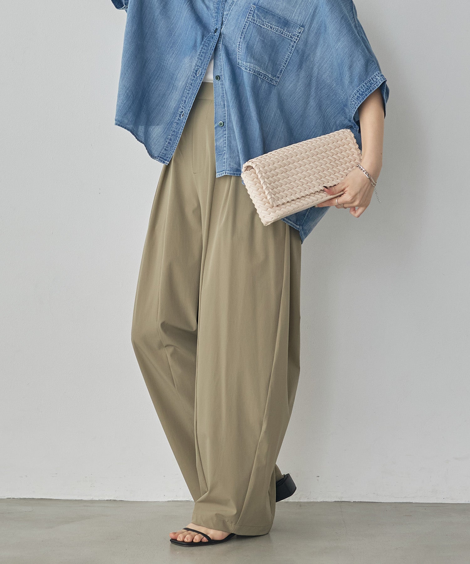 [ICE TOUCH] COCOON PANTS