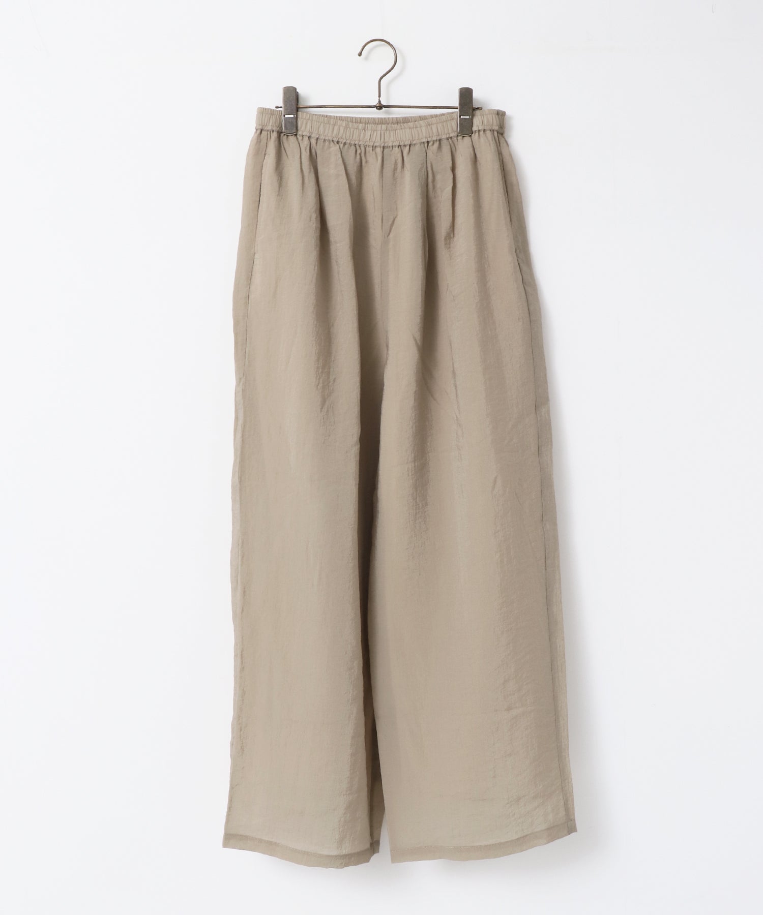 GLOSSY SHEER EASY PANTS