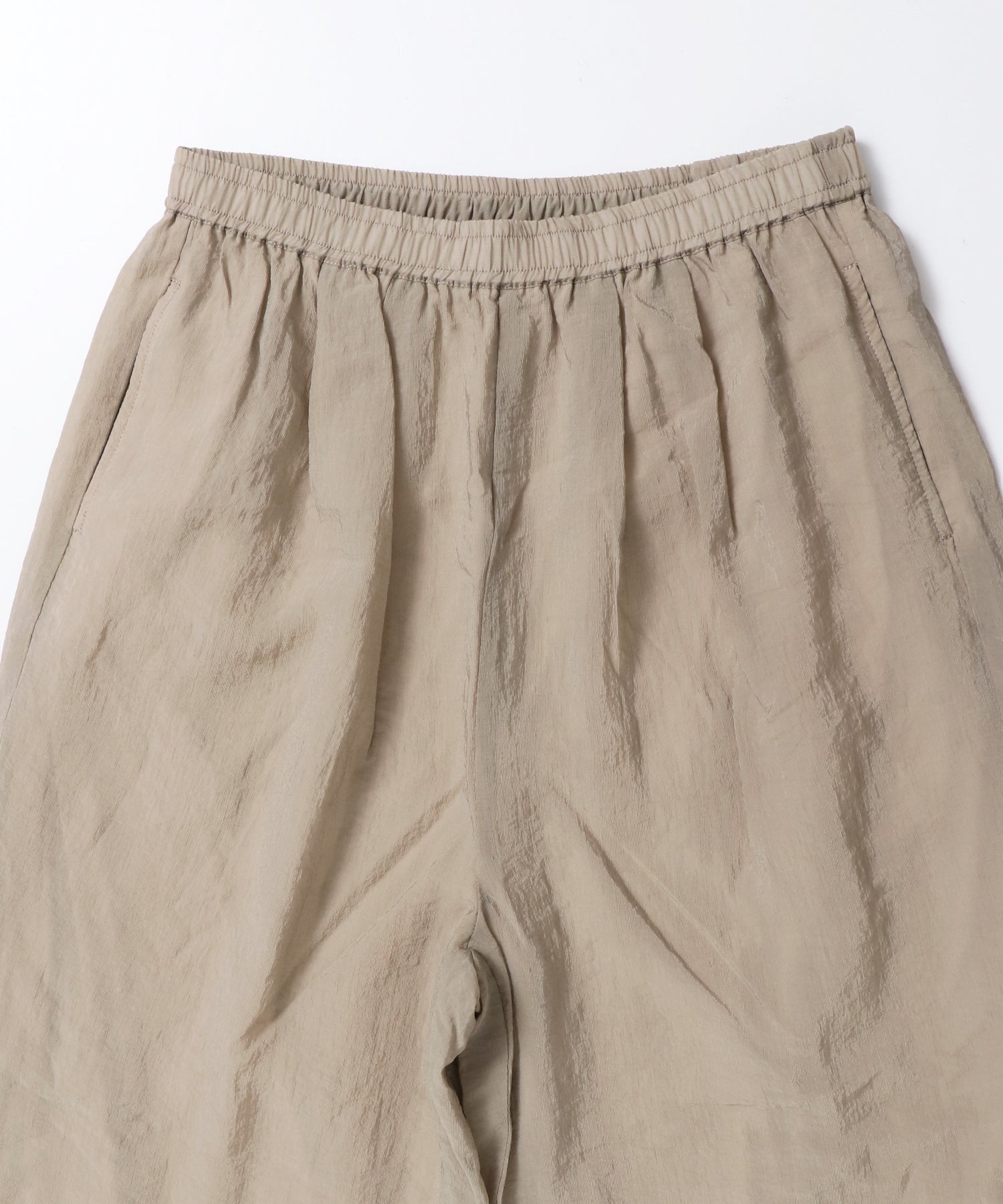 GLOSSY SHEER EASY PANTS
