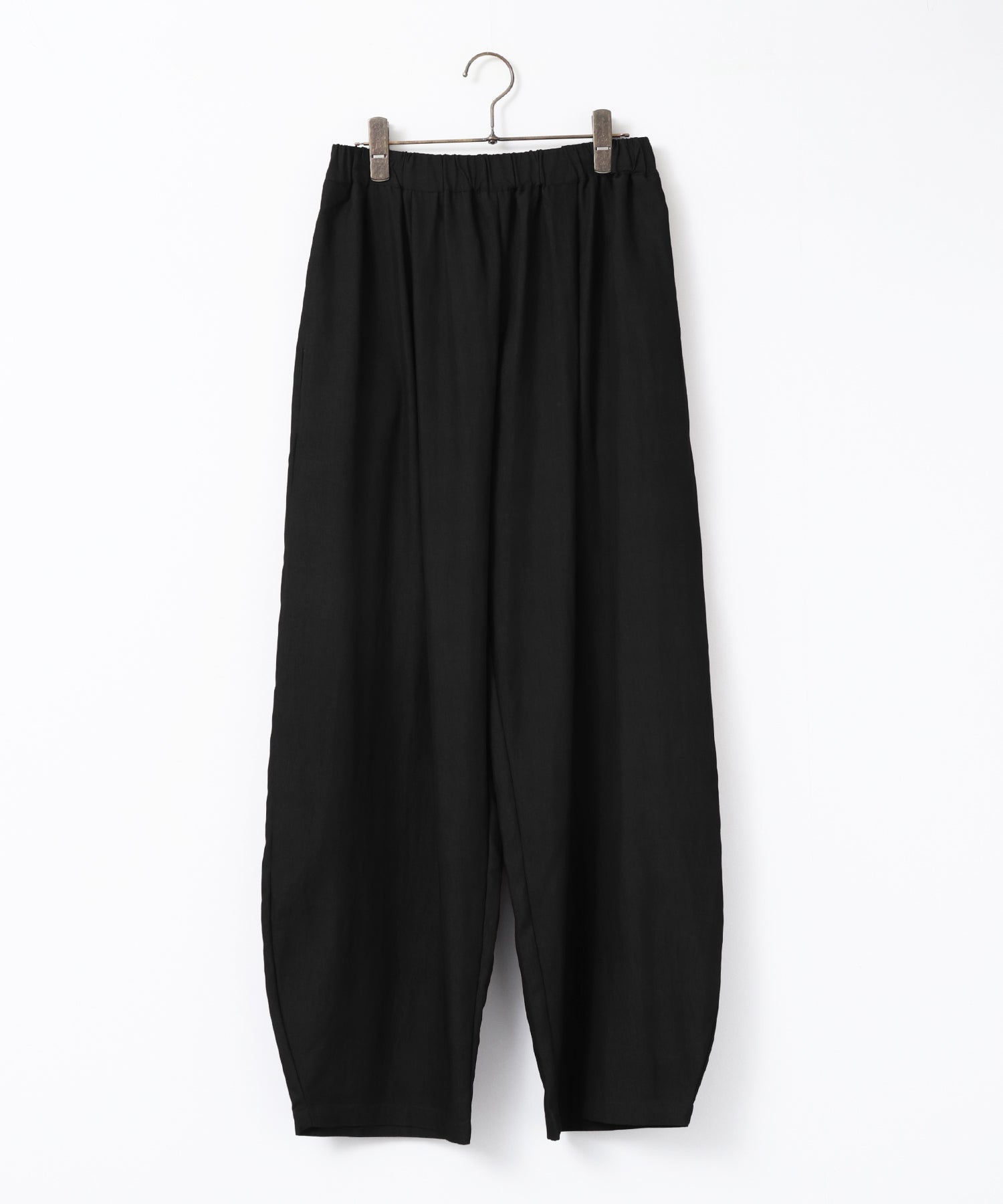 THICK-WEAVE CURVY PANTS