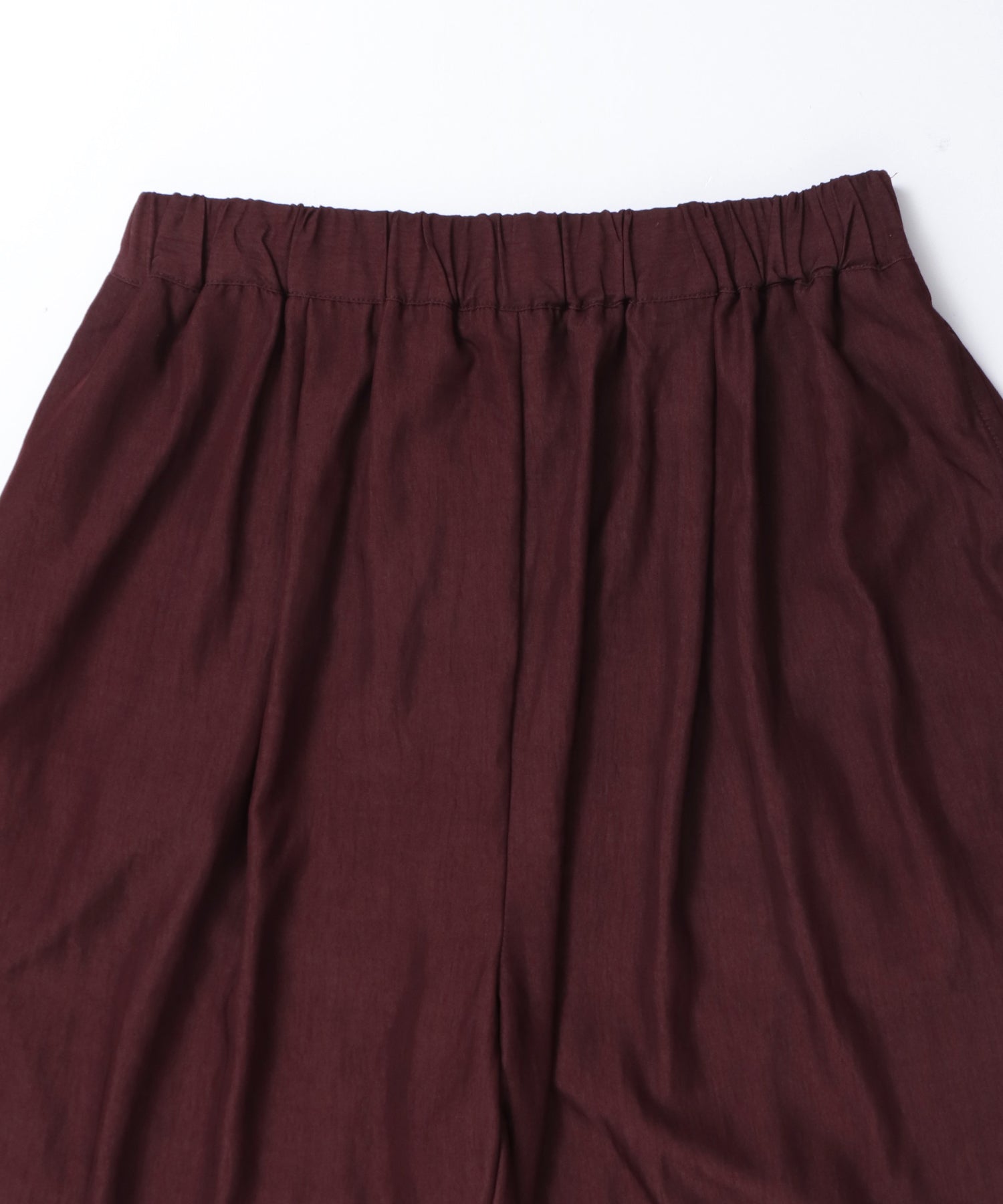 THICK-WEAVE CURVY PANTS