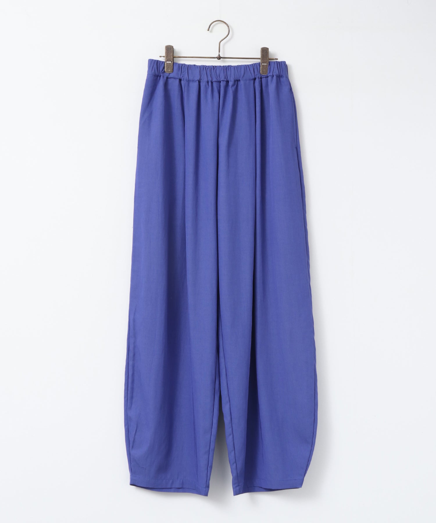 THICK-WEAVE CURVY PANTS