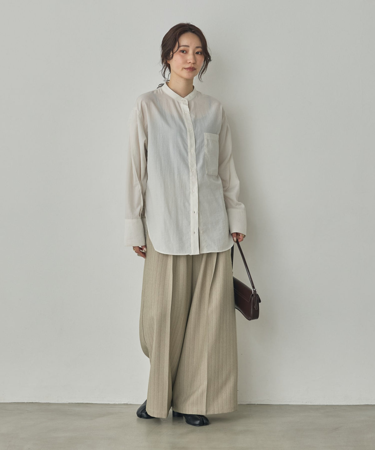 PLEATED PANTS