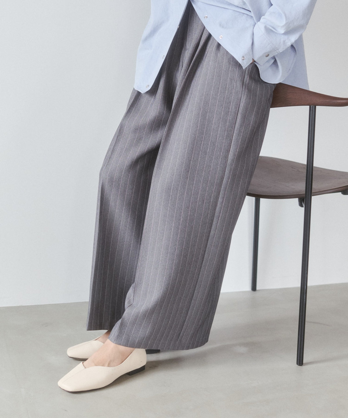PLEATED PANTS