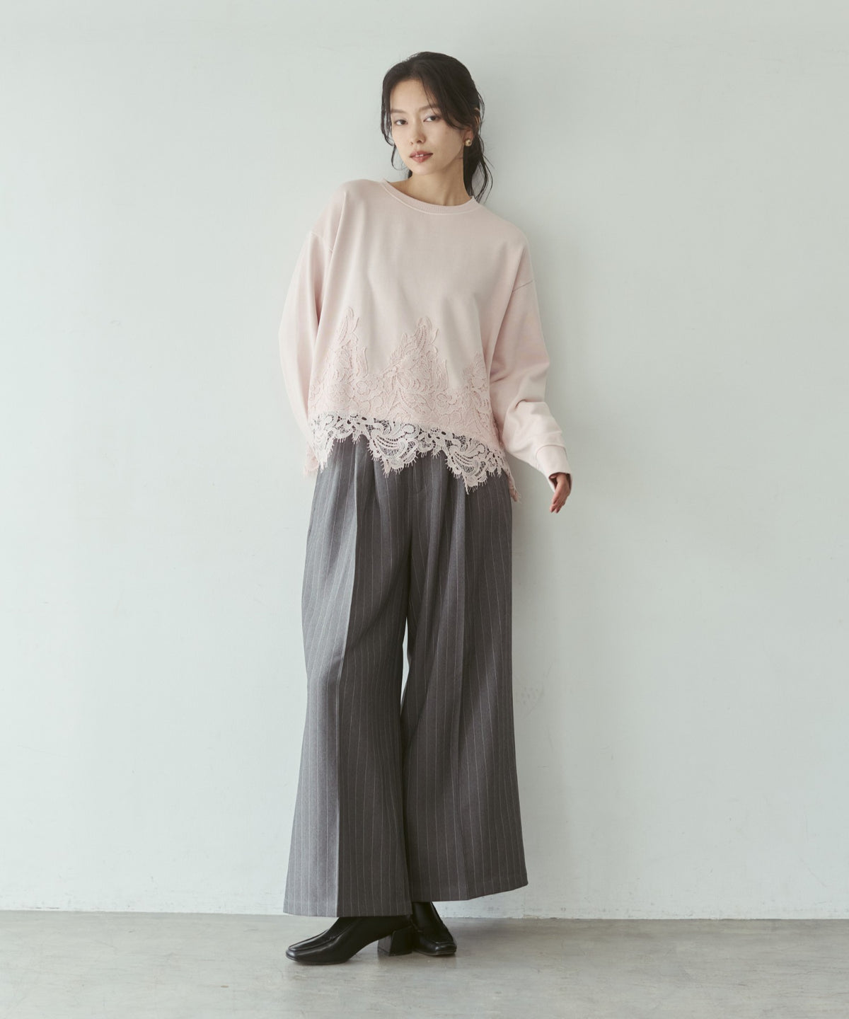 PLEATED PANTS