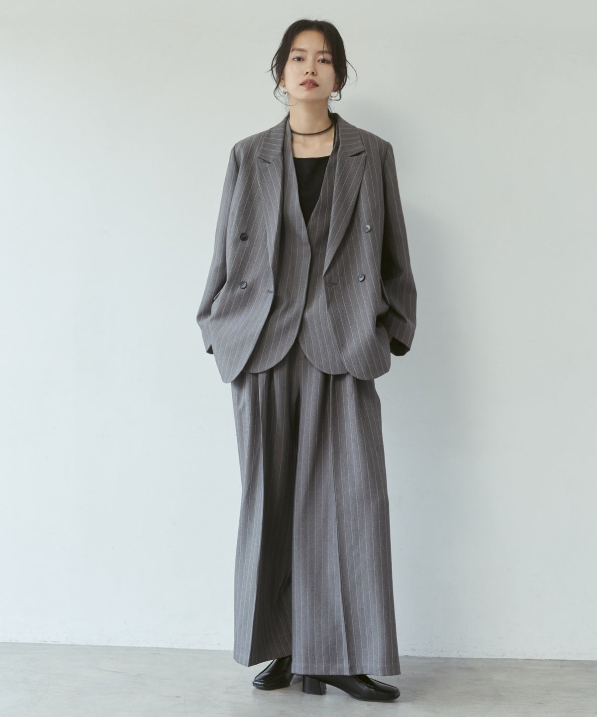PLEATED PANTS