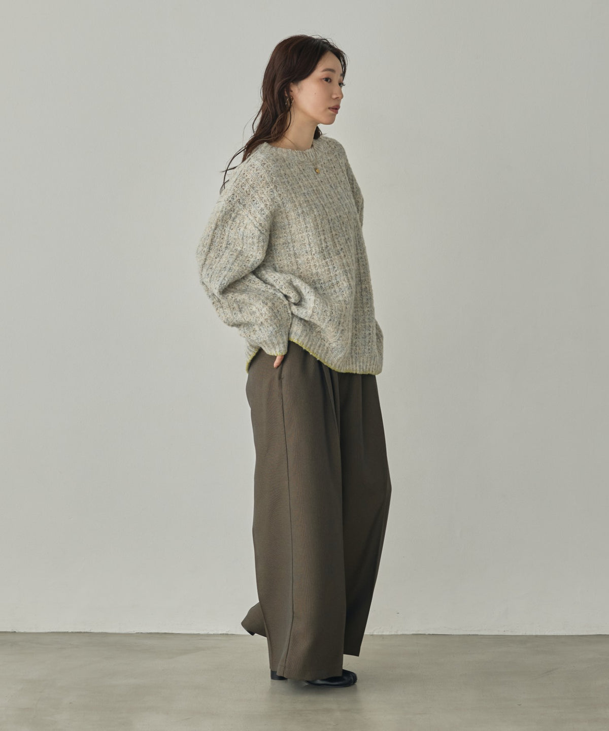 PLEATED PANTS
