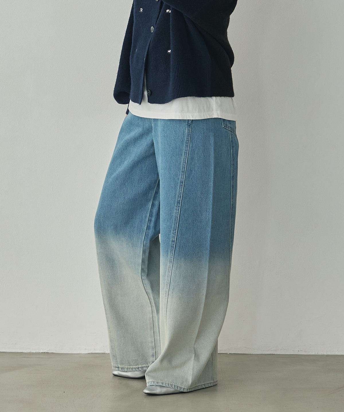 OMBRÉ DENIM PANTS
