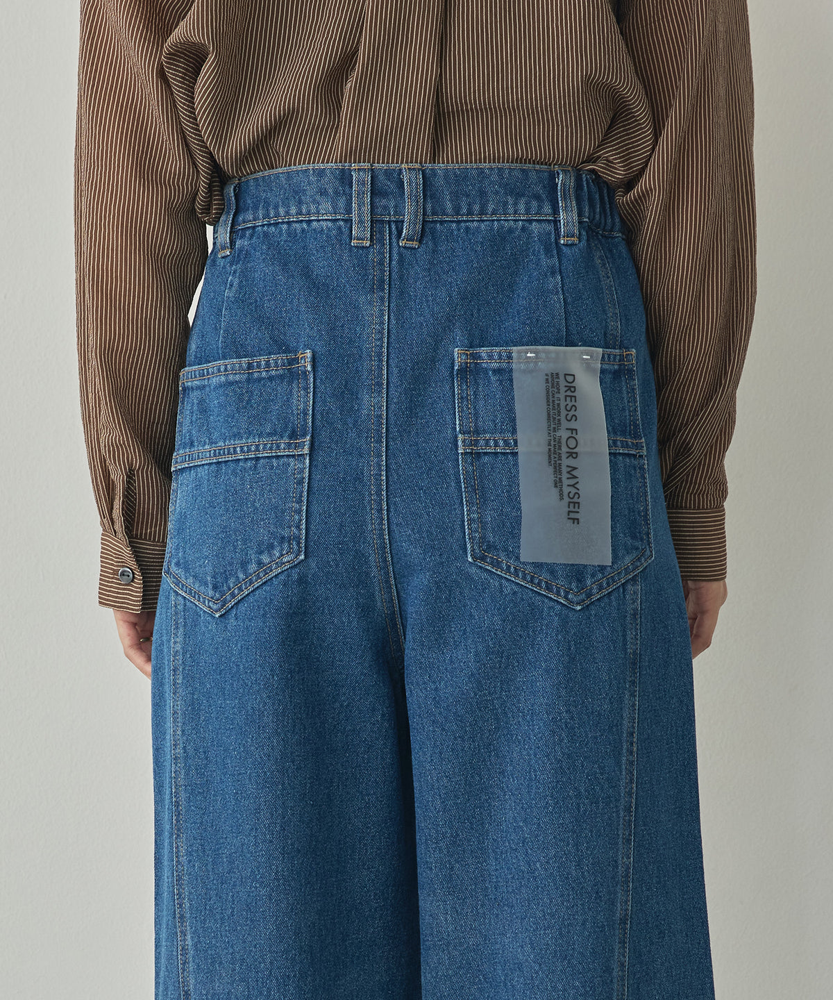 OMBRÉ DENIM PANTS