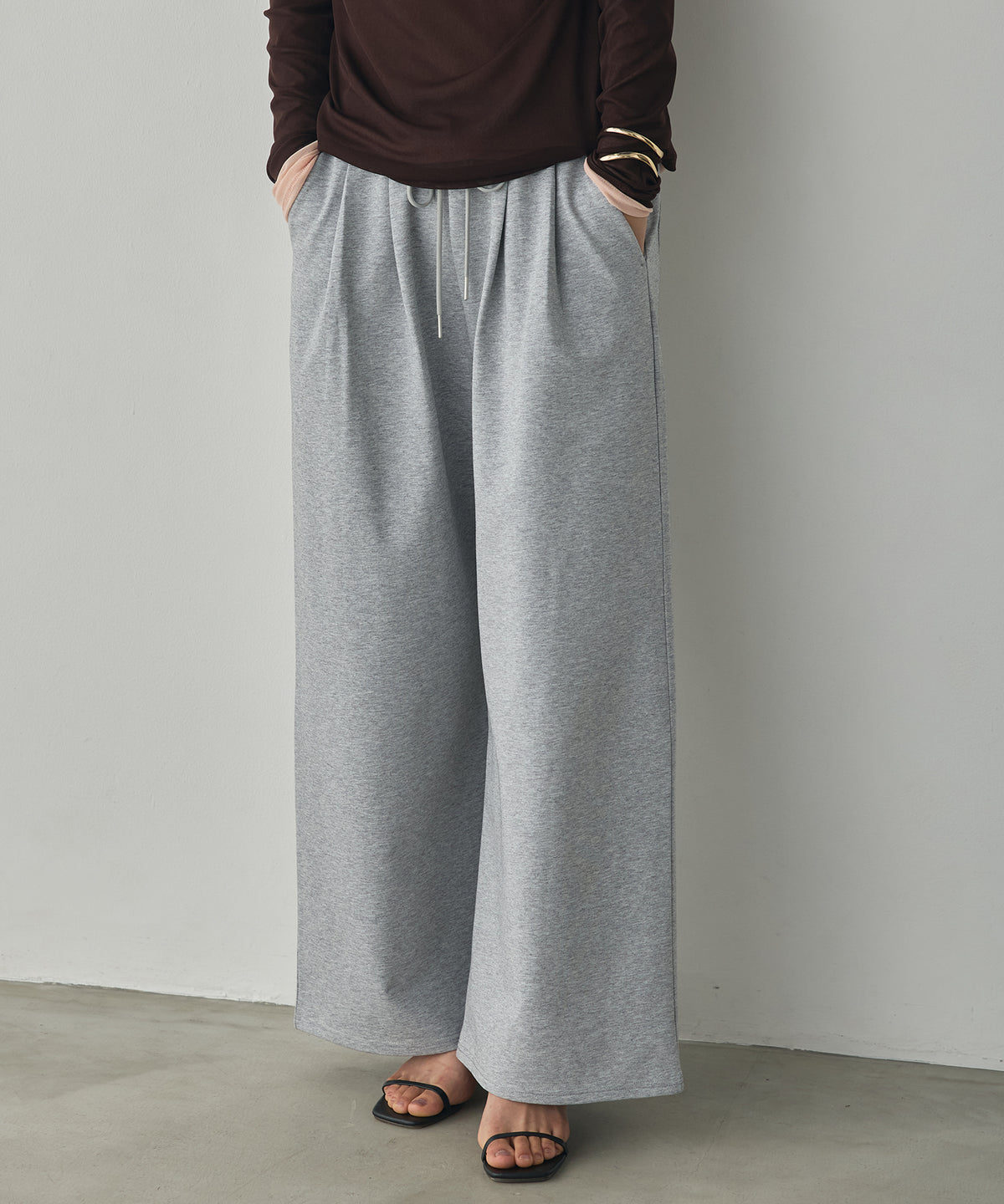 FLEECE-LINED EASY SWEATPANTS