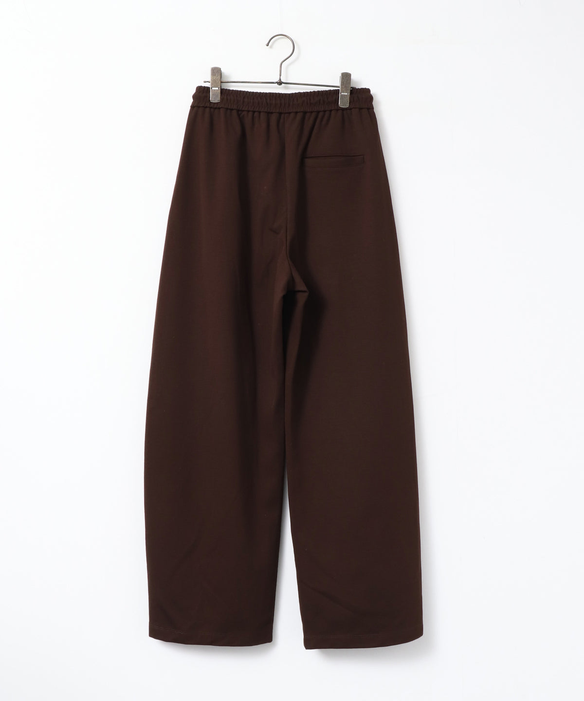 THICK FLEECE-LINED CURVED-LEG PANTS