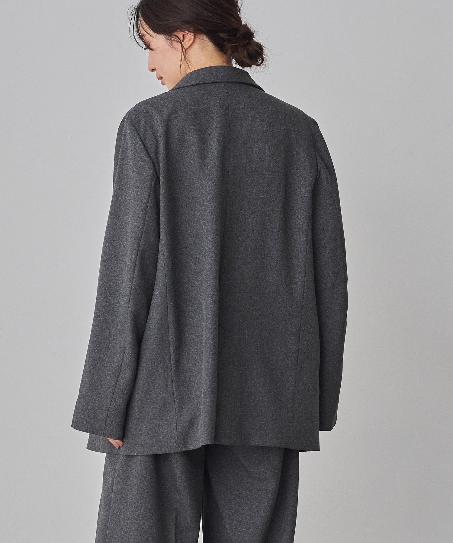 LIMITED] [SETUP] HEATHER TONE DOUBLE TAILORED JACKET