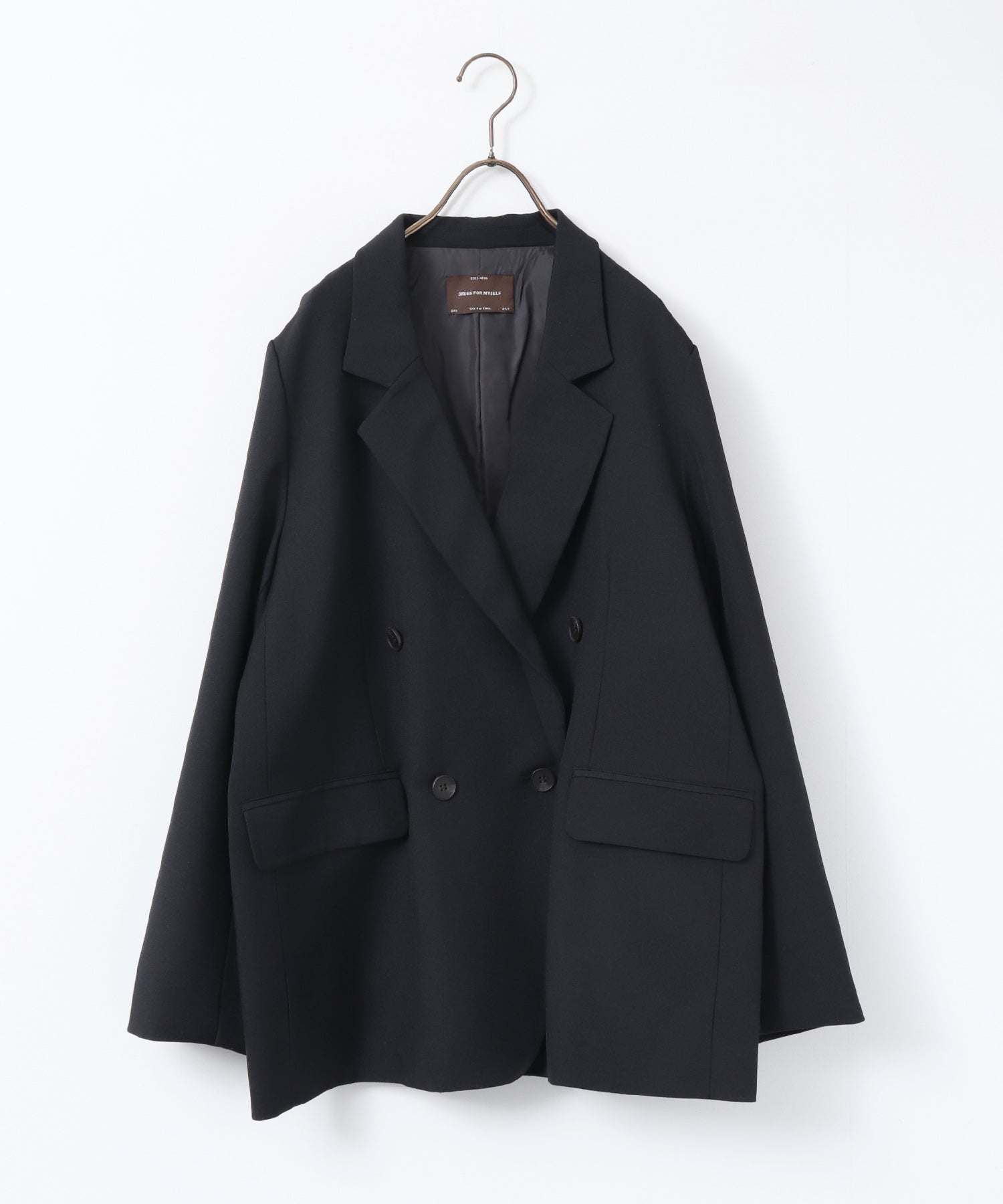 WEB限定/別注】【セットアップ対応】杢調ライトダブルテーラードジャケット