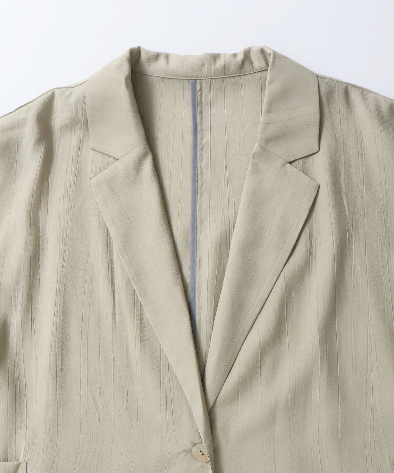 [LIMITED]WASH-SATIN SHIRT JACKET
