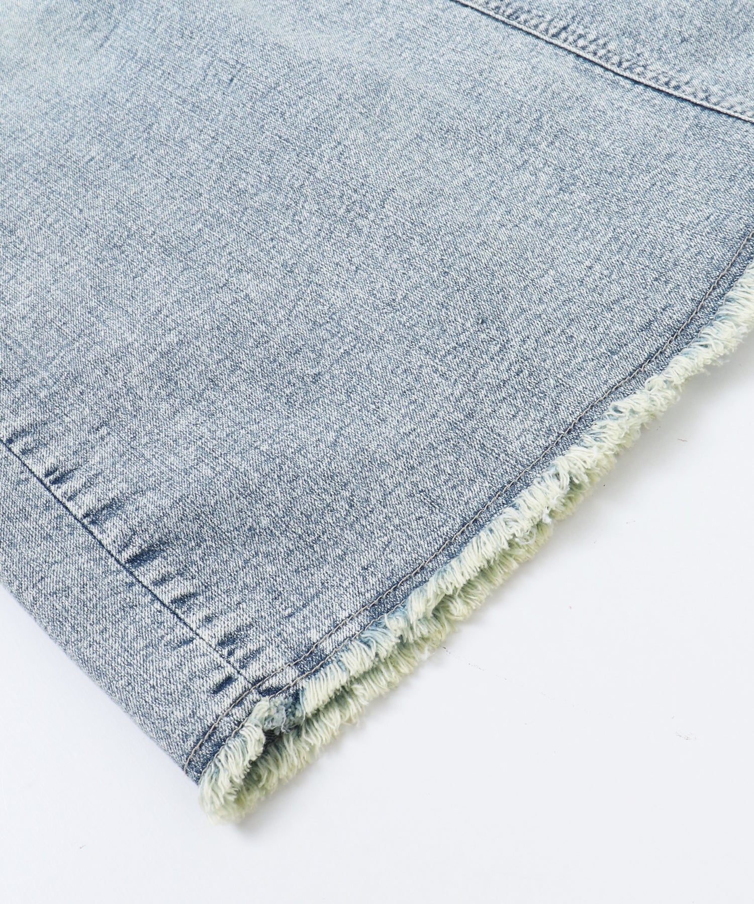 デニム ラップデザイン タイトスカート